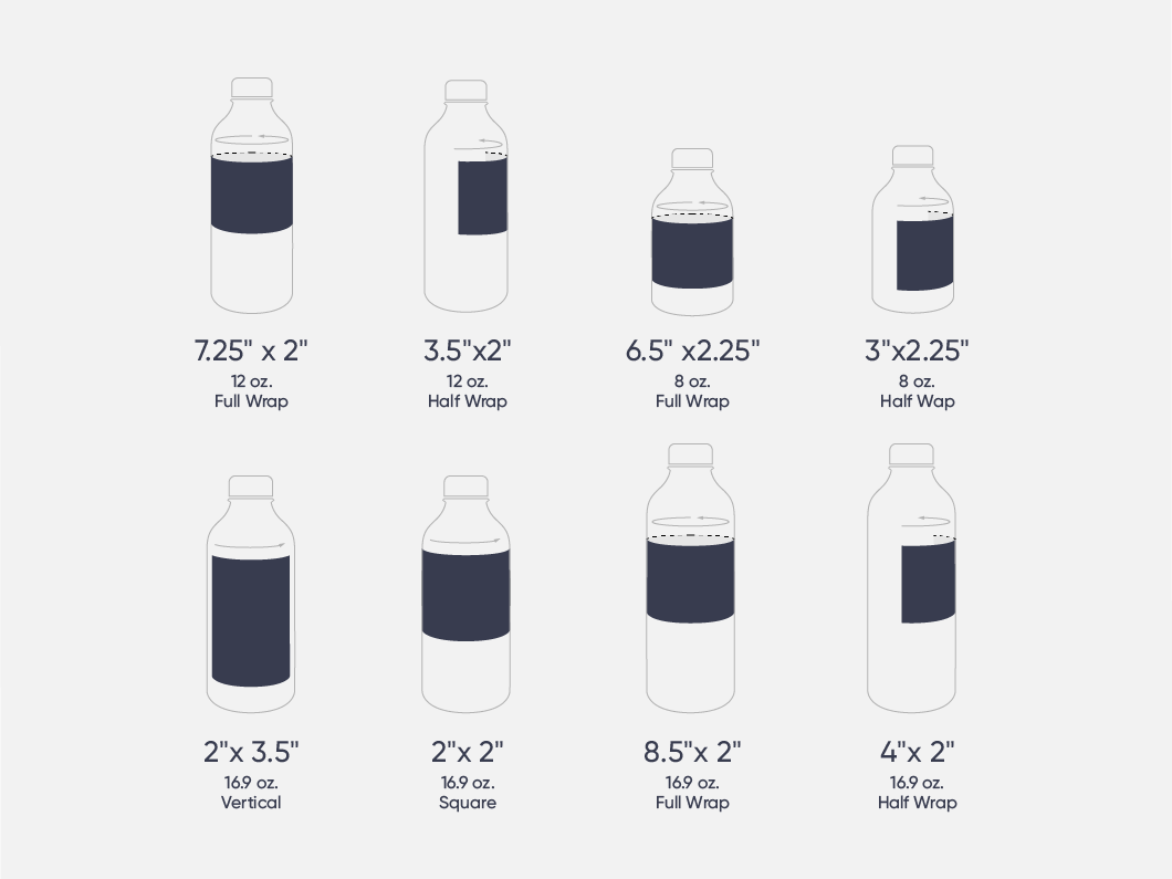 Water Bottle Labels - View 7