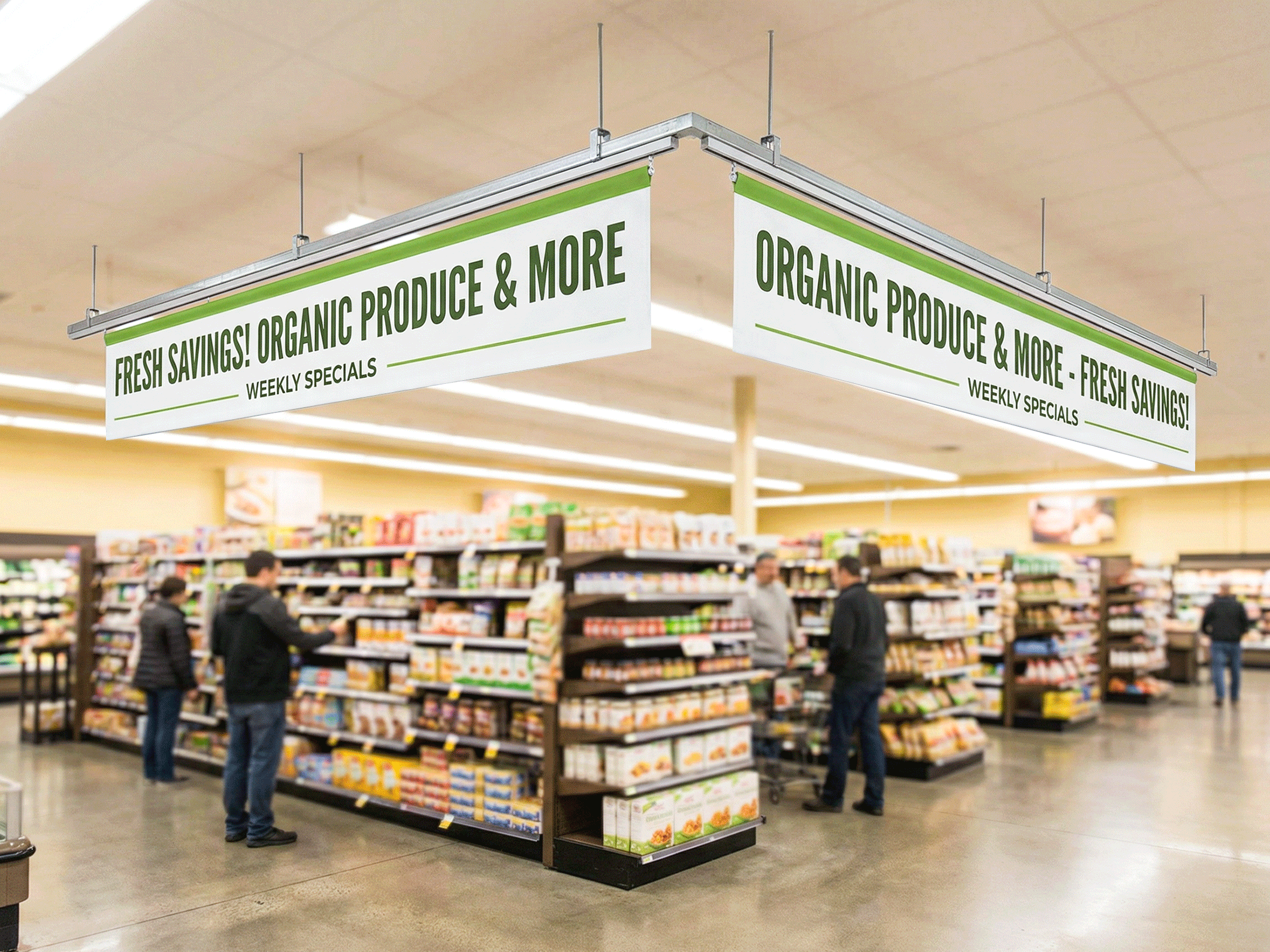 Double-Sided Blockout Fabric Banners - View 3