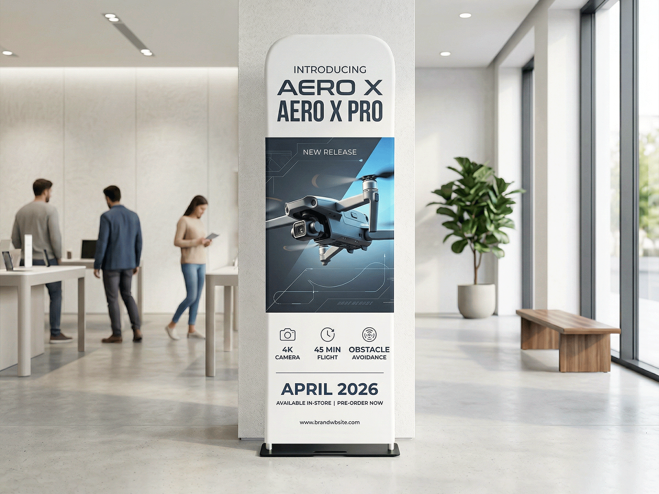 Heavy-Duty Fabric Display Stands - View 2