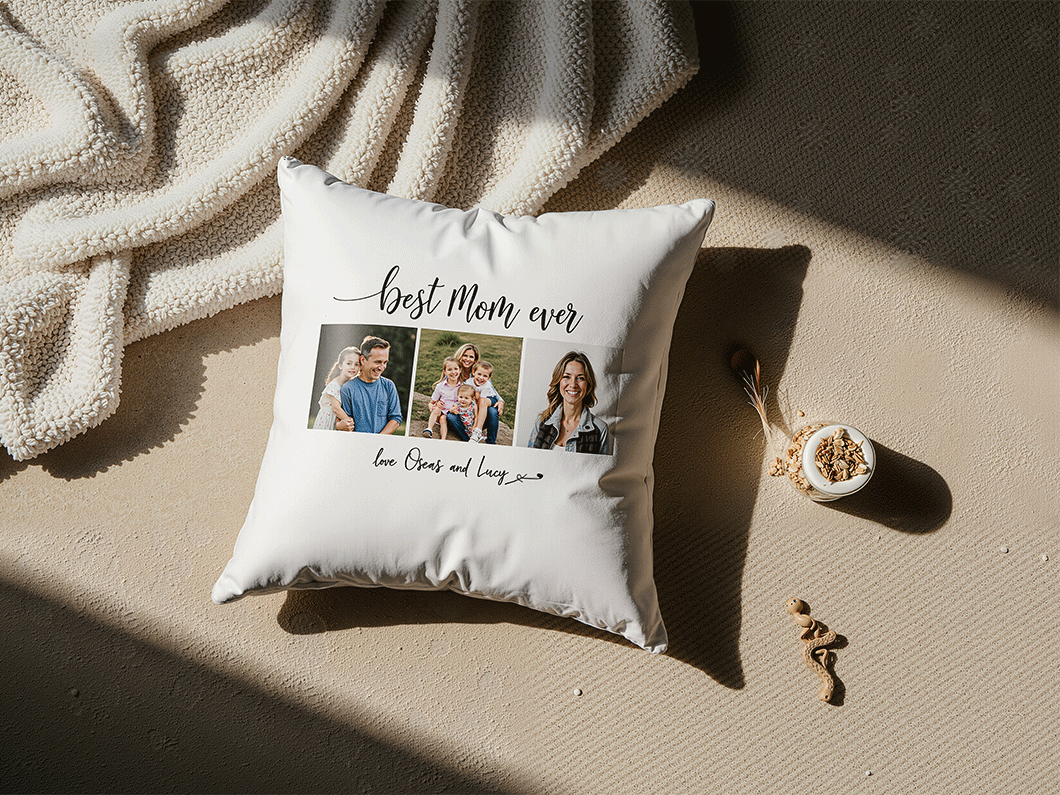All-Over Print Custom Throw Pillows - View 4