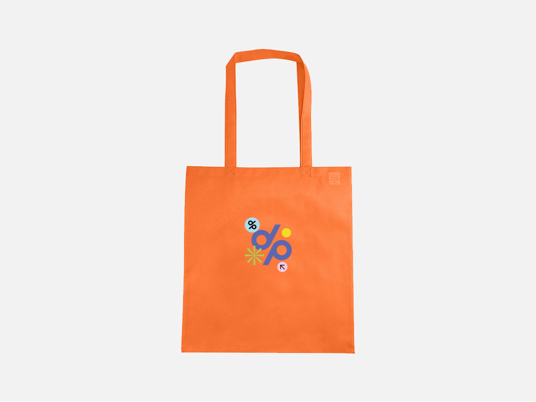 Non-Woven V Gusset Tote Bag - View 1