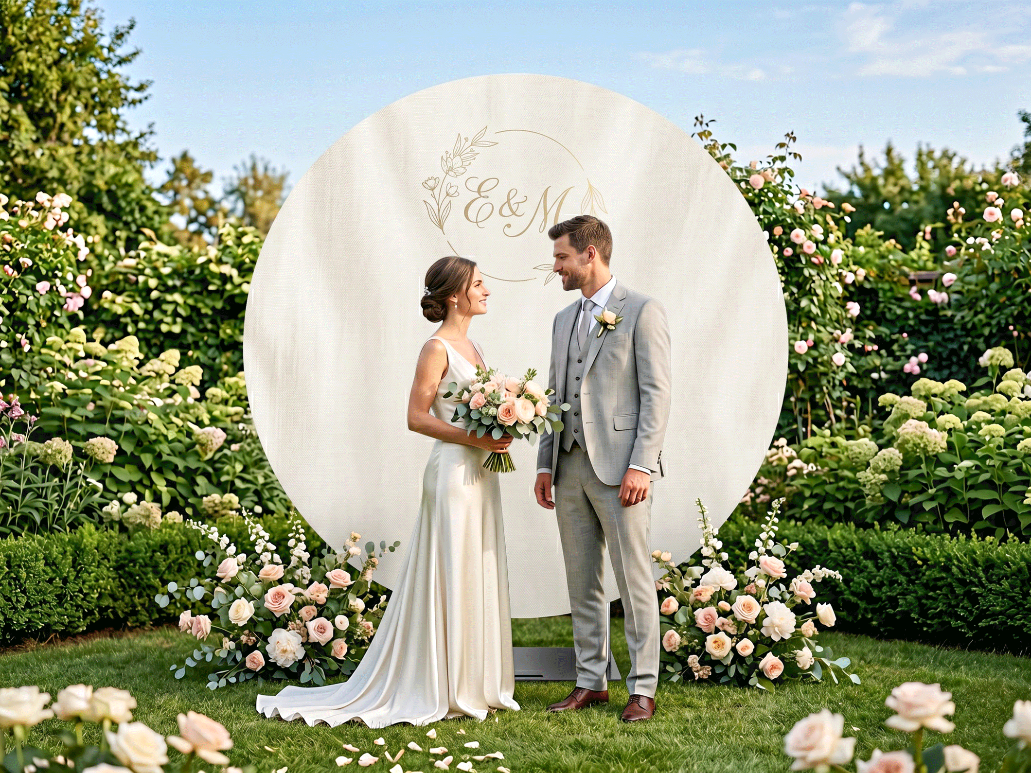 Round Tension Fabric Backdrops - View 2