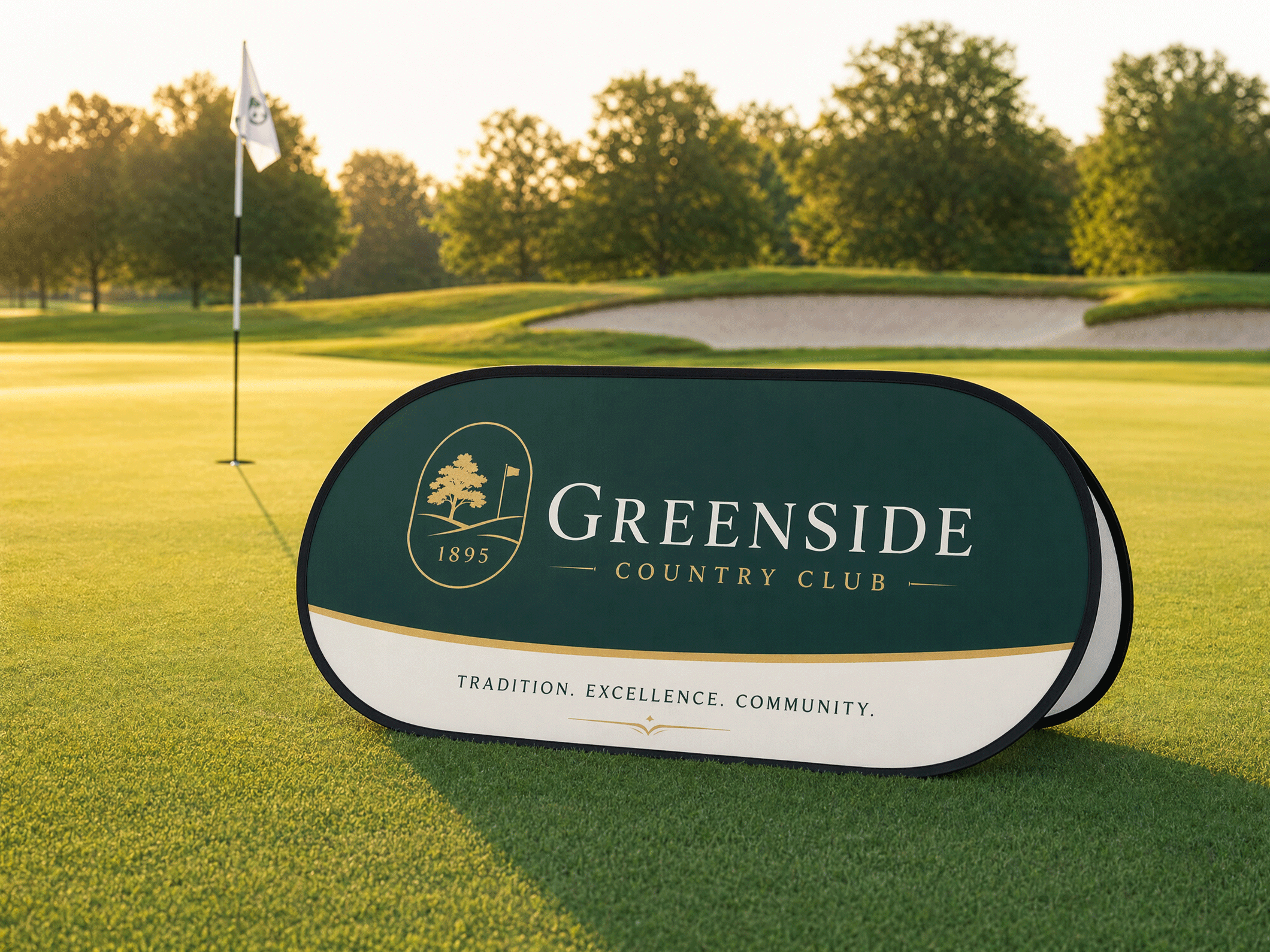 Horizontal Pop-Up Banners - View 3
