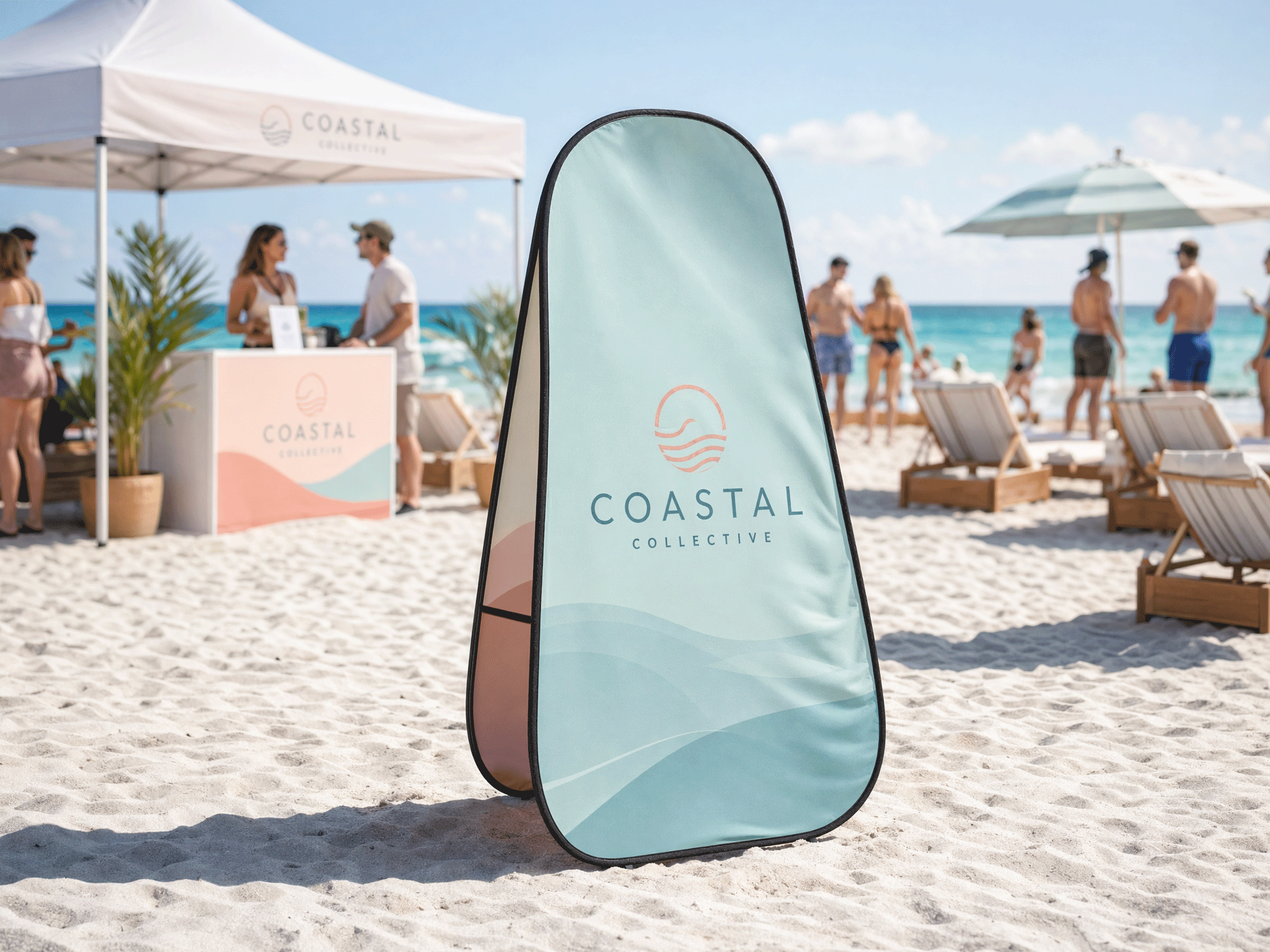 Vertical Pop Out Banners