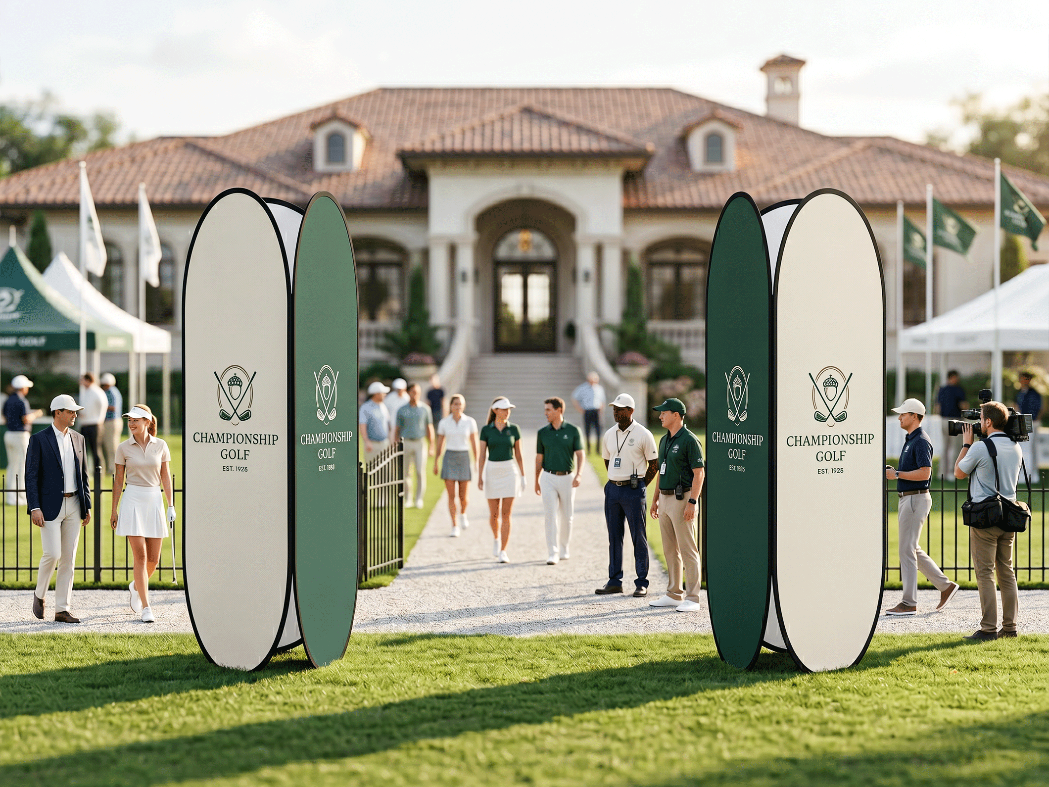 Tower Pop Out Banners - View 1