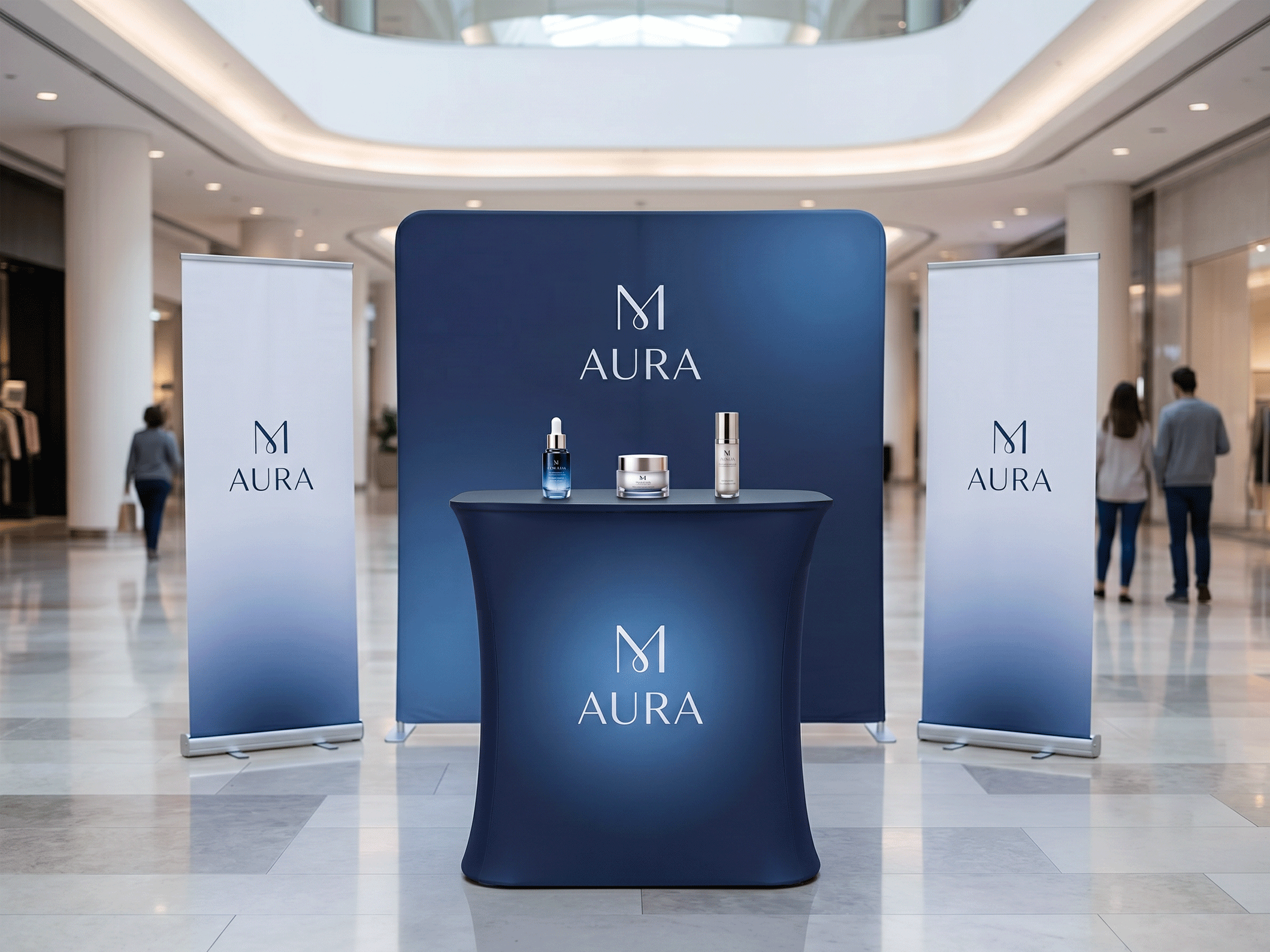 Square Pop-Up Counters - View 2