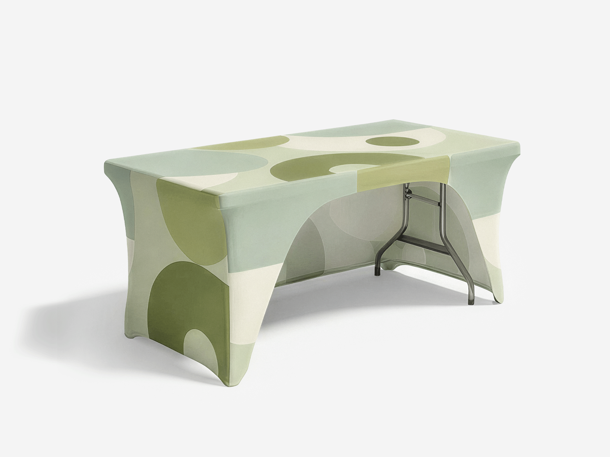 Custom Stretch Table Covers - View 4