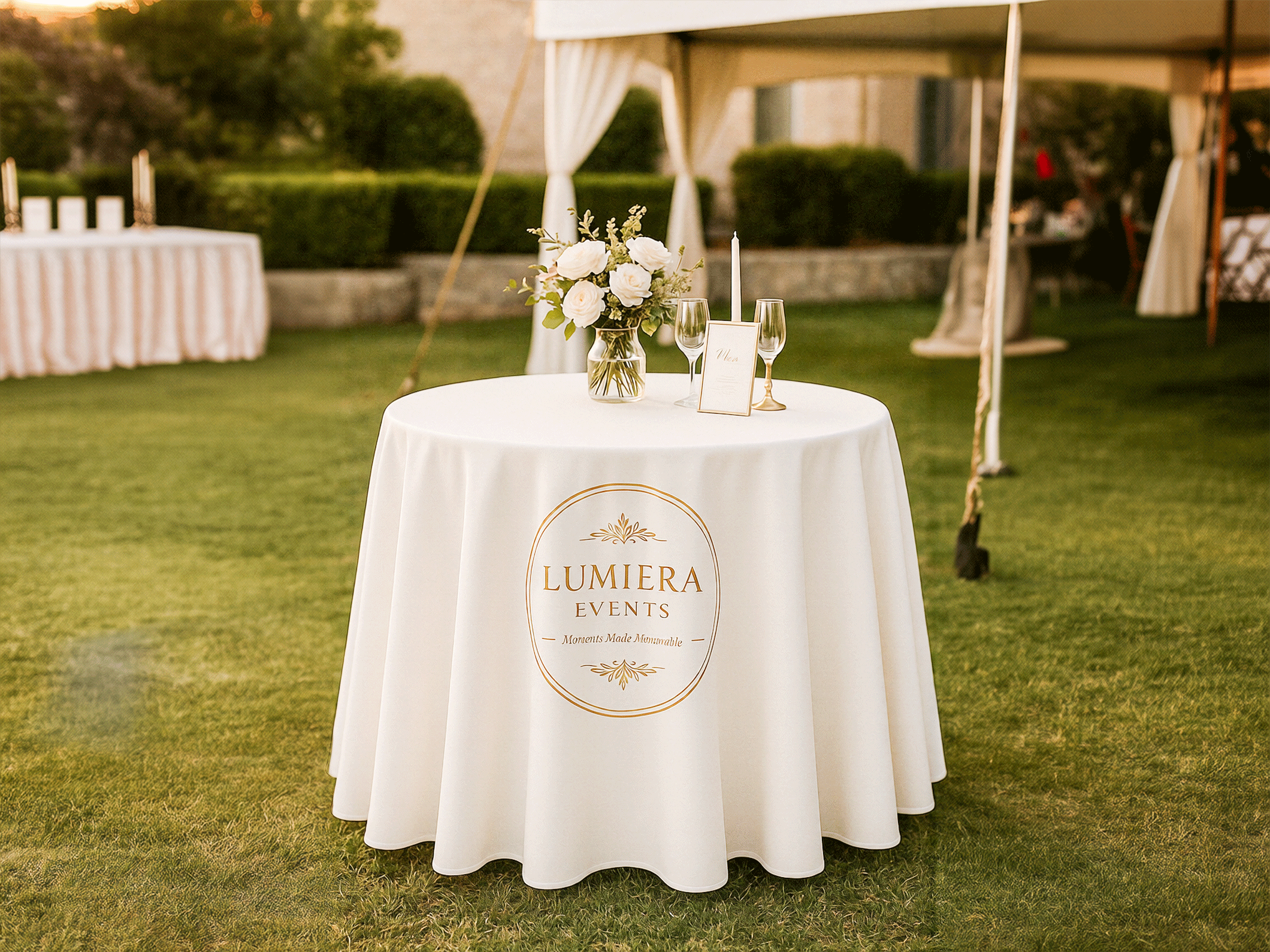 Custom Round Tablecloths