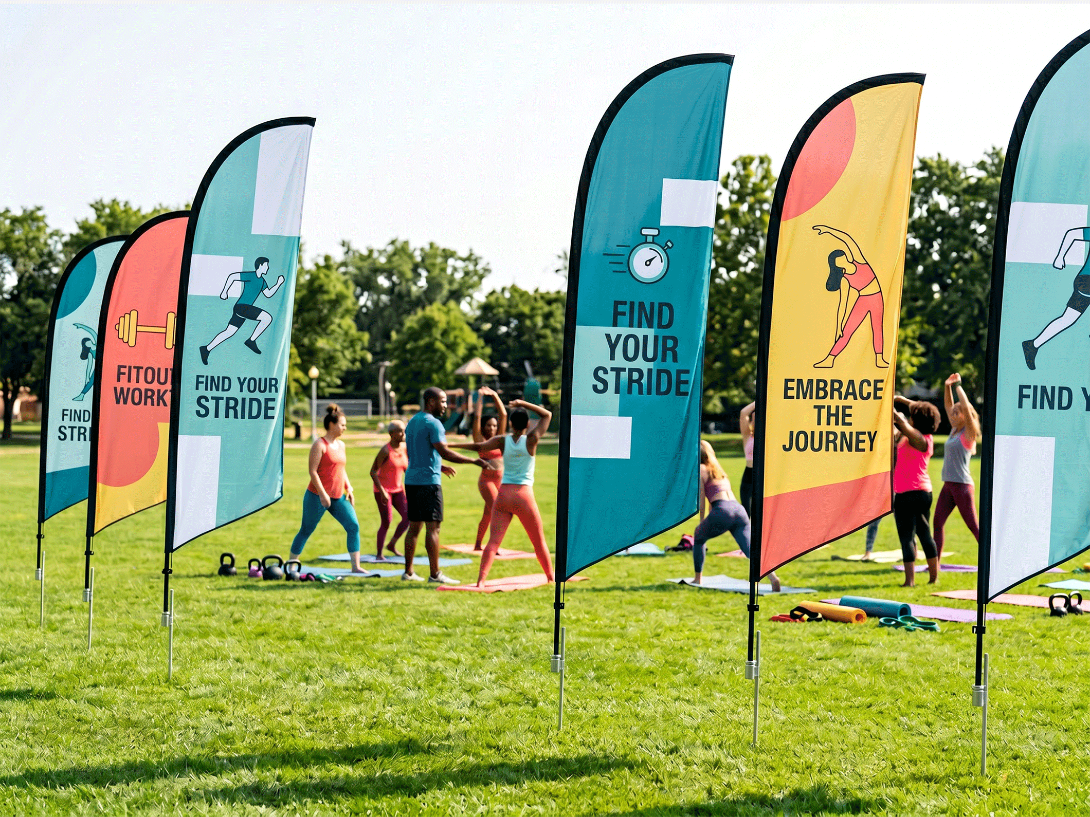 Blade Flags - View 2