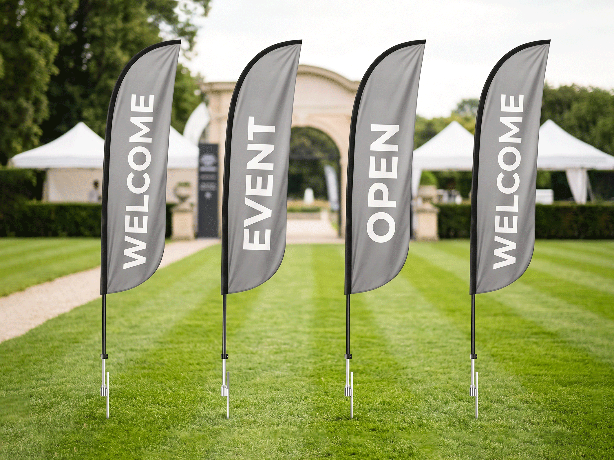 Econo Feather Flags - View 3