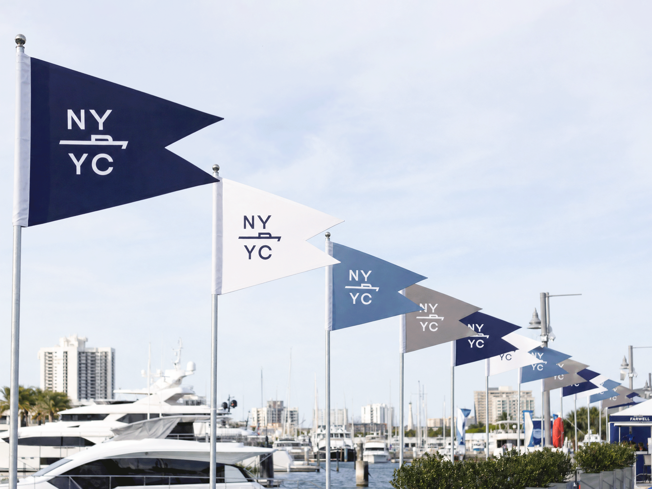 Custom Burgee Flags - View 2