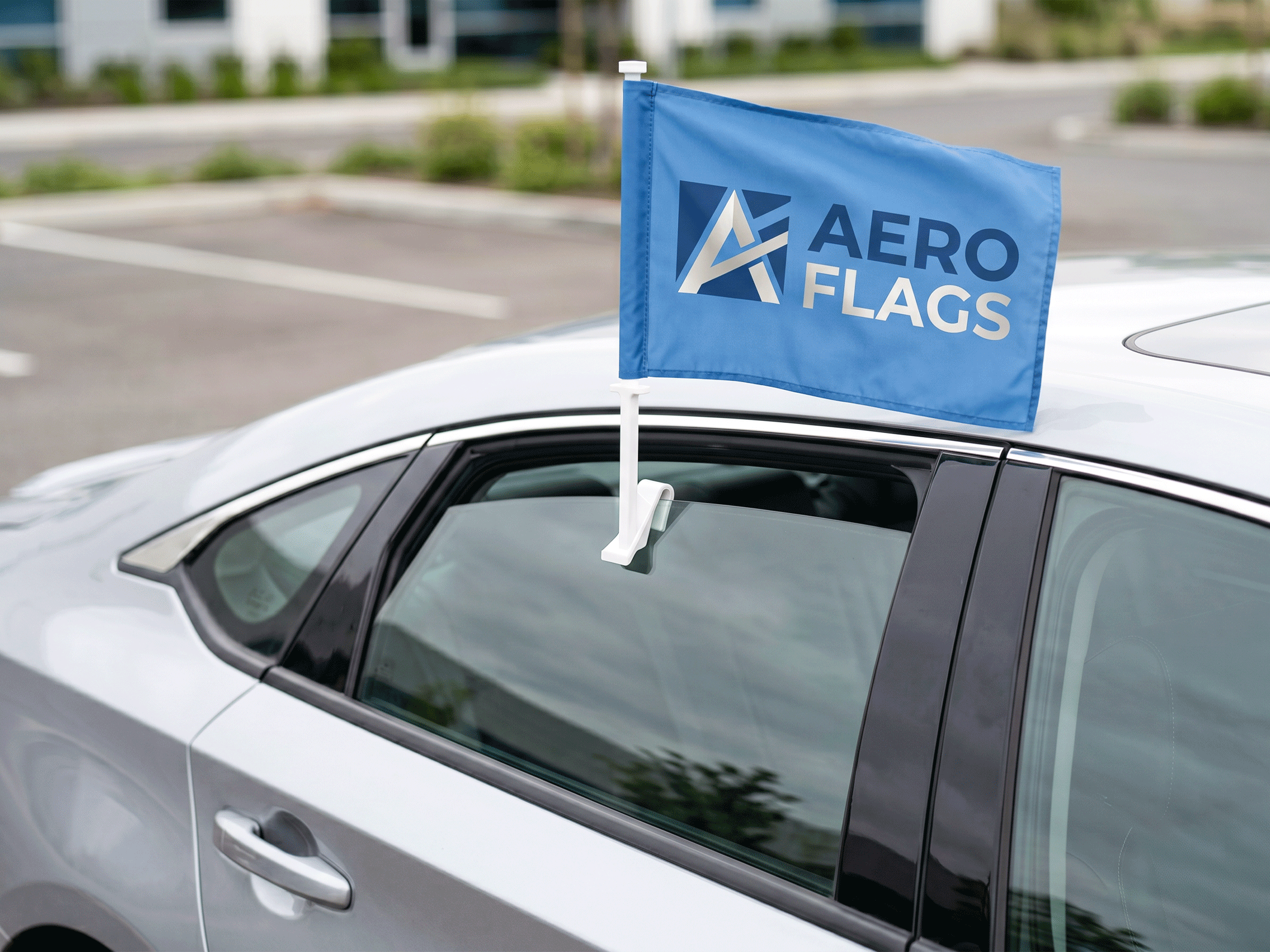 Custom Car Flags - View 1