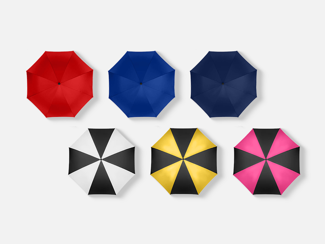 Automatic Wind-Resistant 8-Panel Umbrella - View 2
