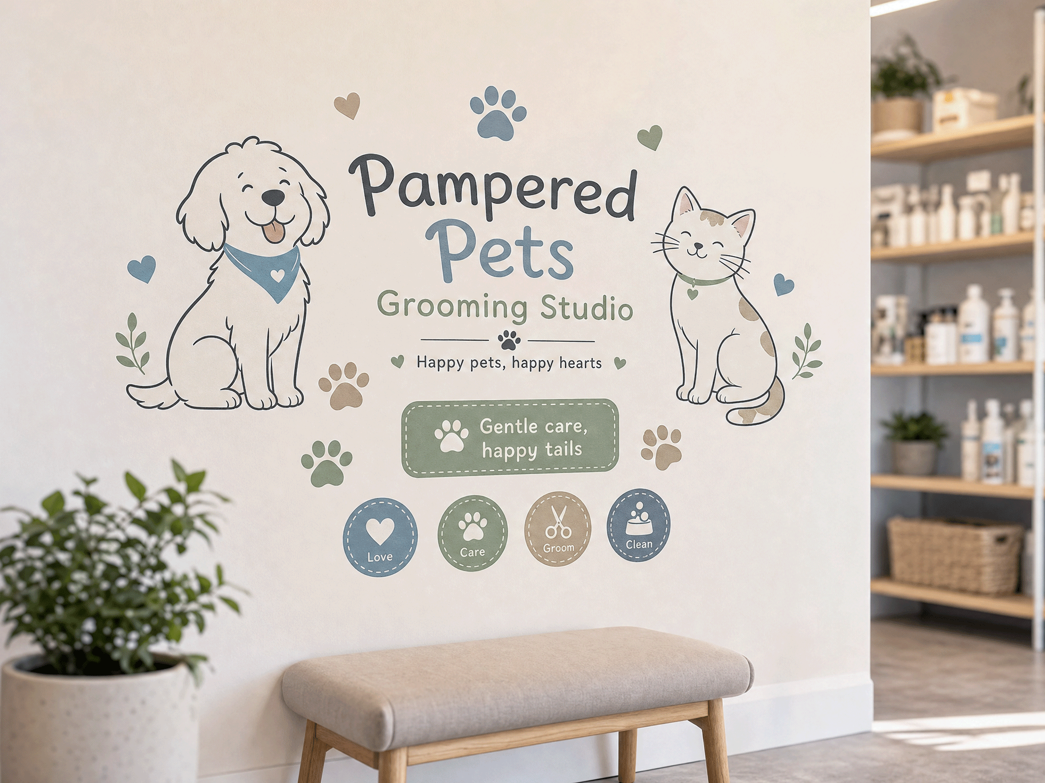 Wall Fabric Stickers - View 4