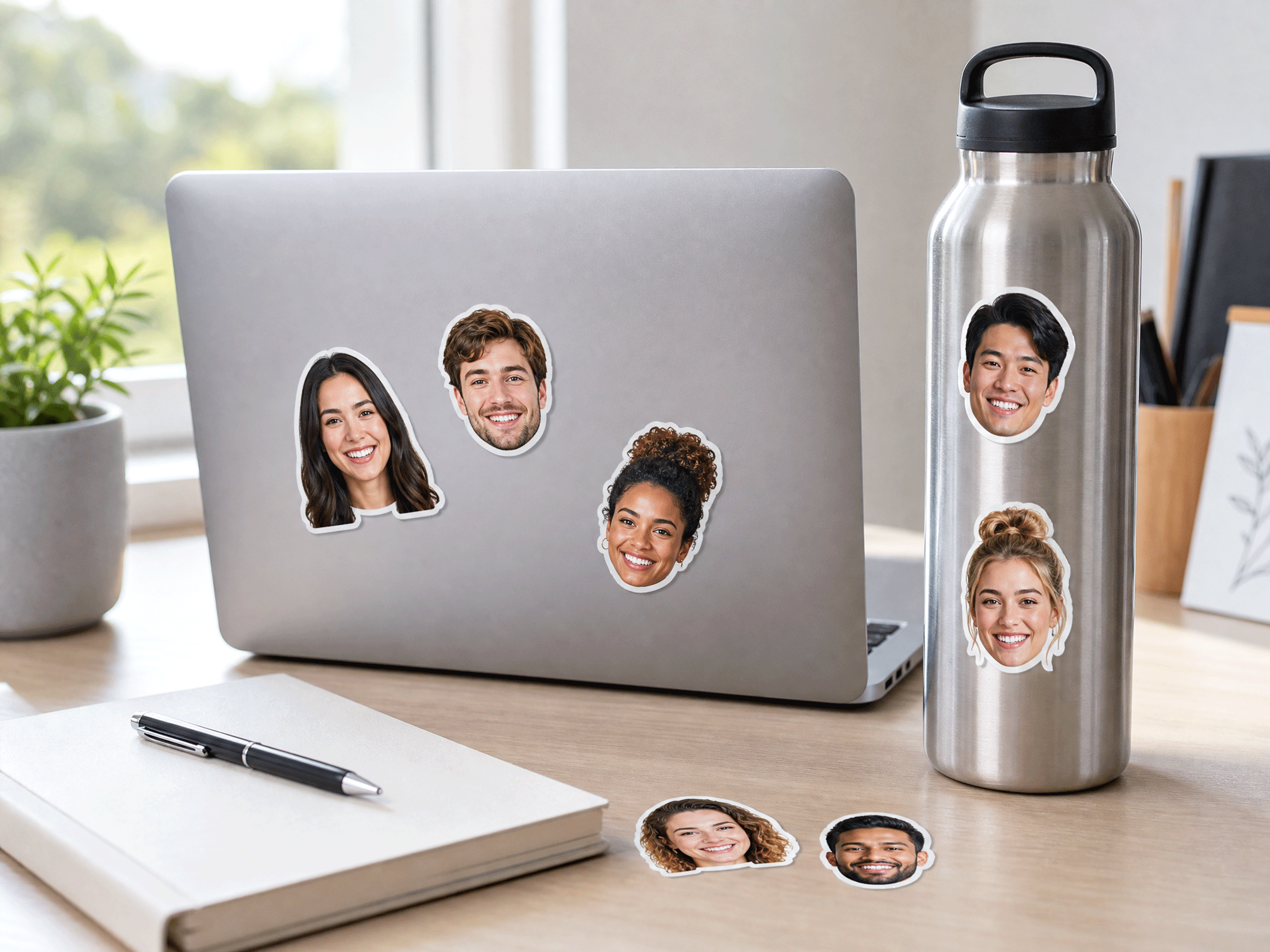 Face Stickers - View 2