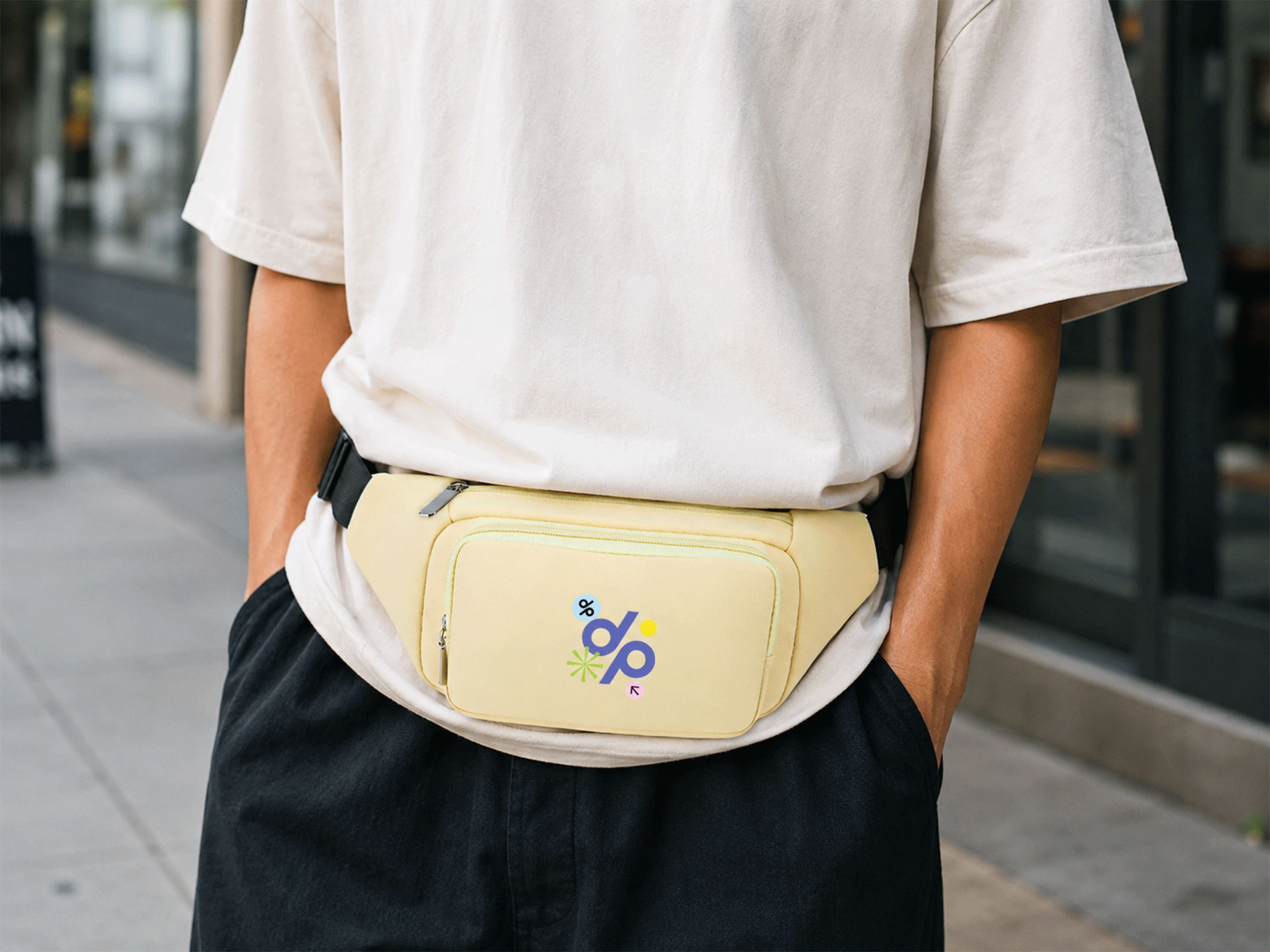 Waterproof Nylon Waist Pack - View 1