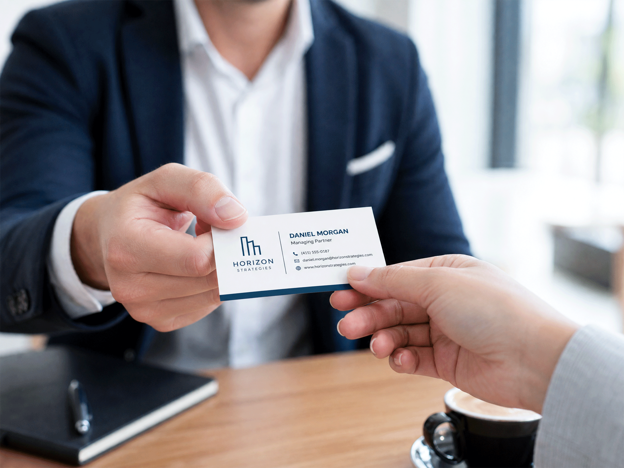 Standard Business Cards - View 3