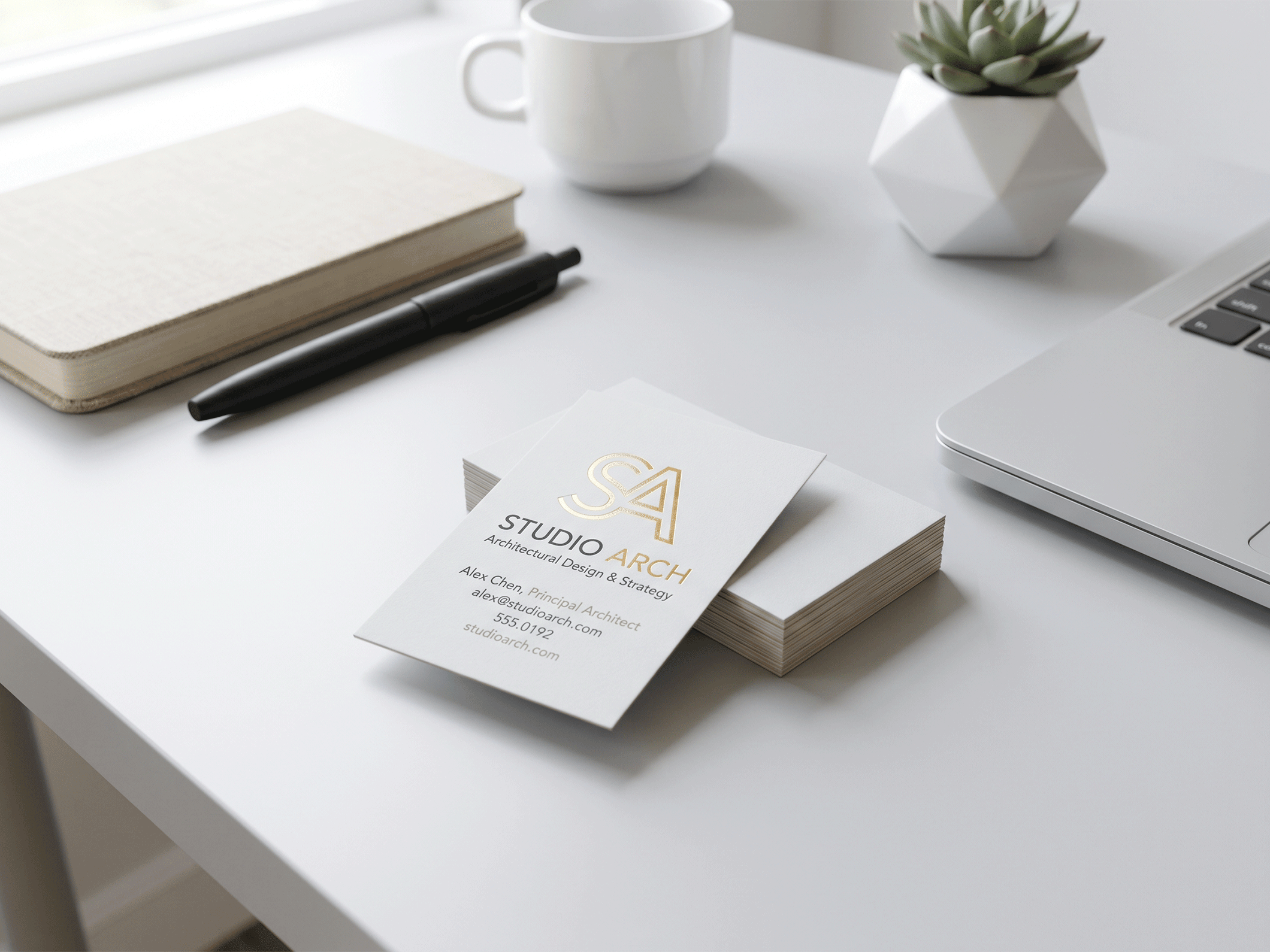 Special Finish Business Cards - View 4