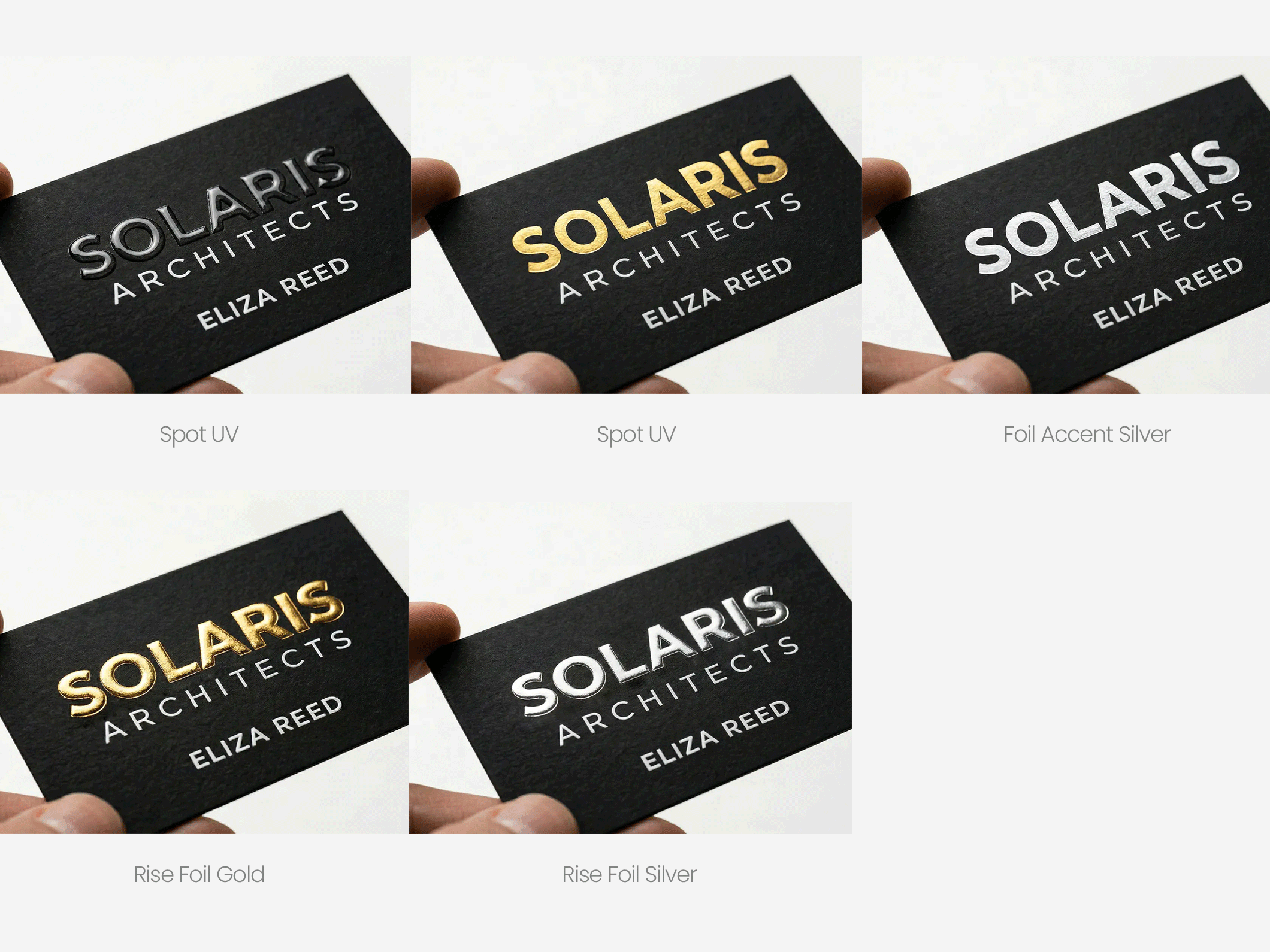 Special Finish Business Cards - View 6
