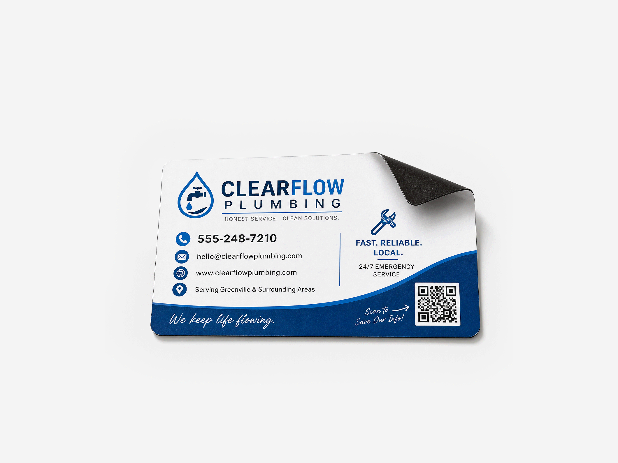 Business Cards Magnetic - View 4
