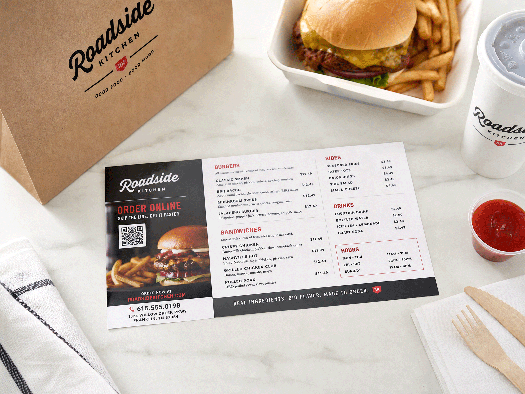 Take-Out Menus - View 4