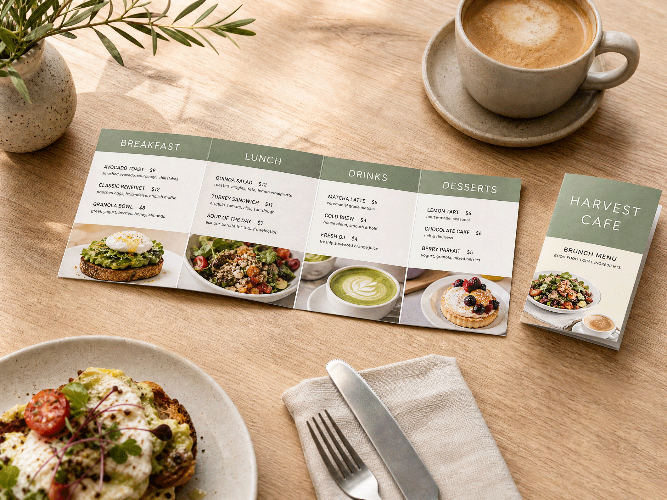 Pocket Menus - View 1