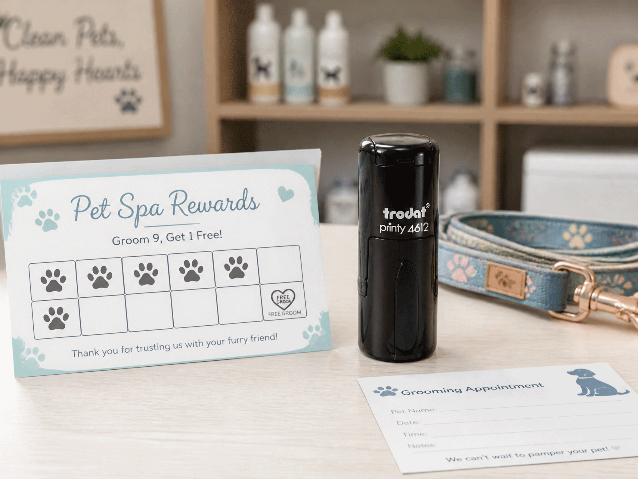 Loyalty Card Stamps - View 2