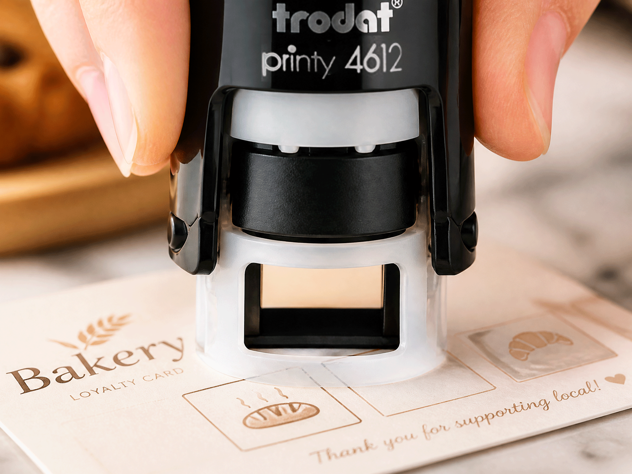 Loyalty Card Stamps - View 3