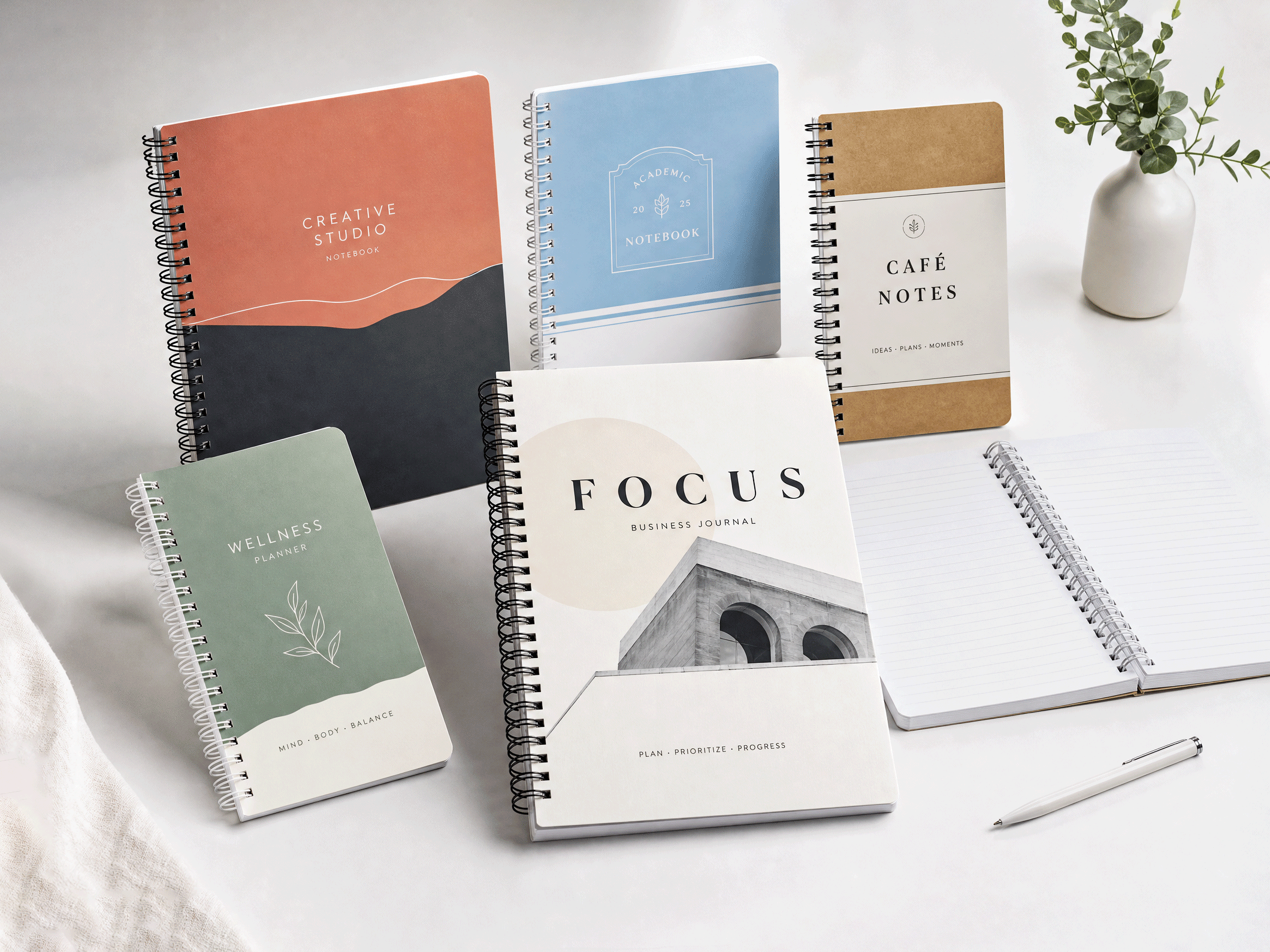 Custom Notebooks - View 3