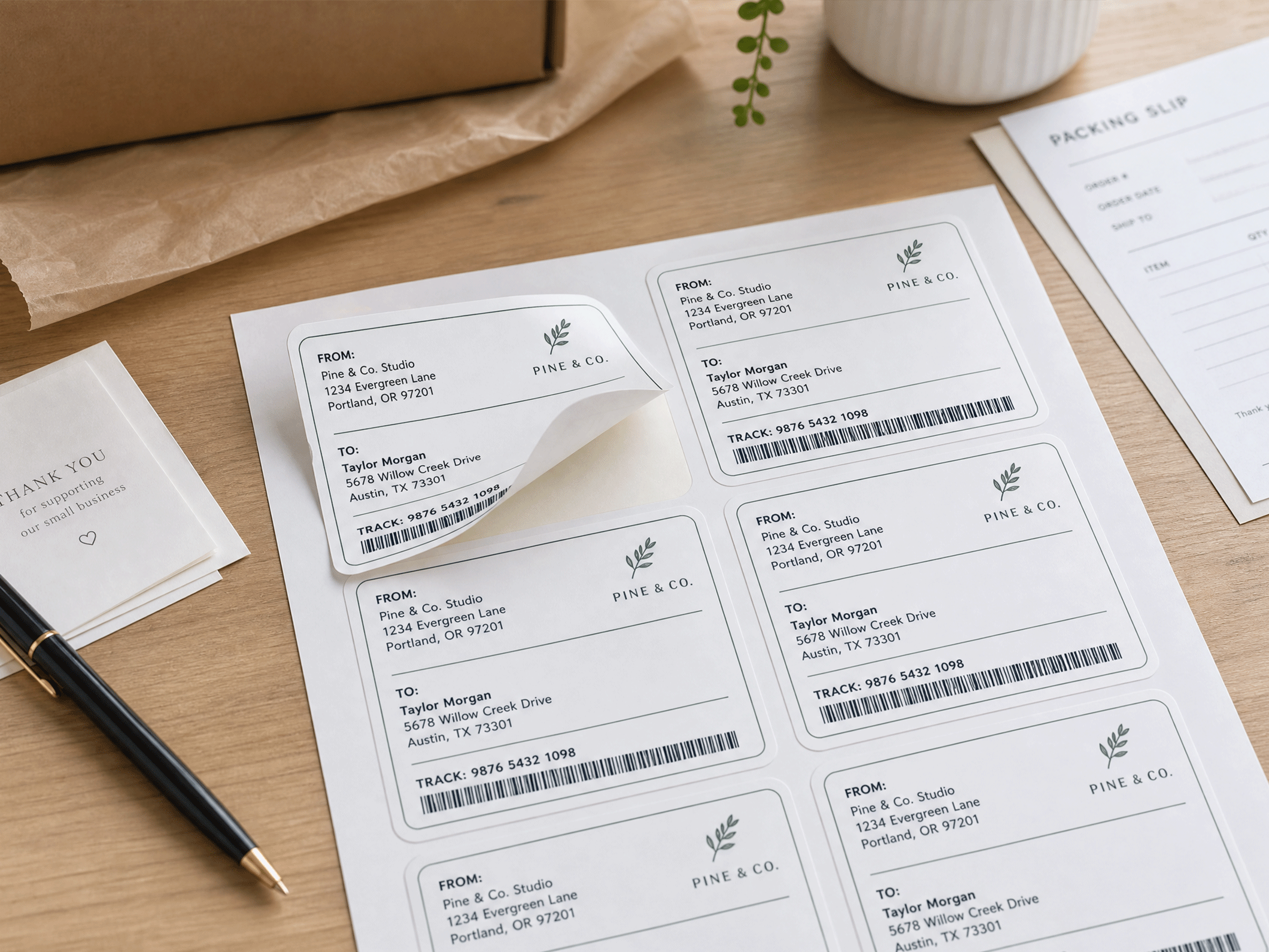 Mailing Labels  - View 3