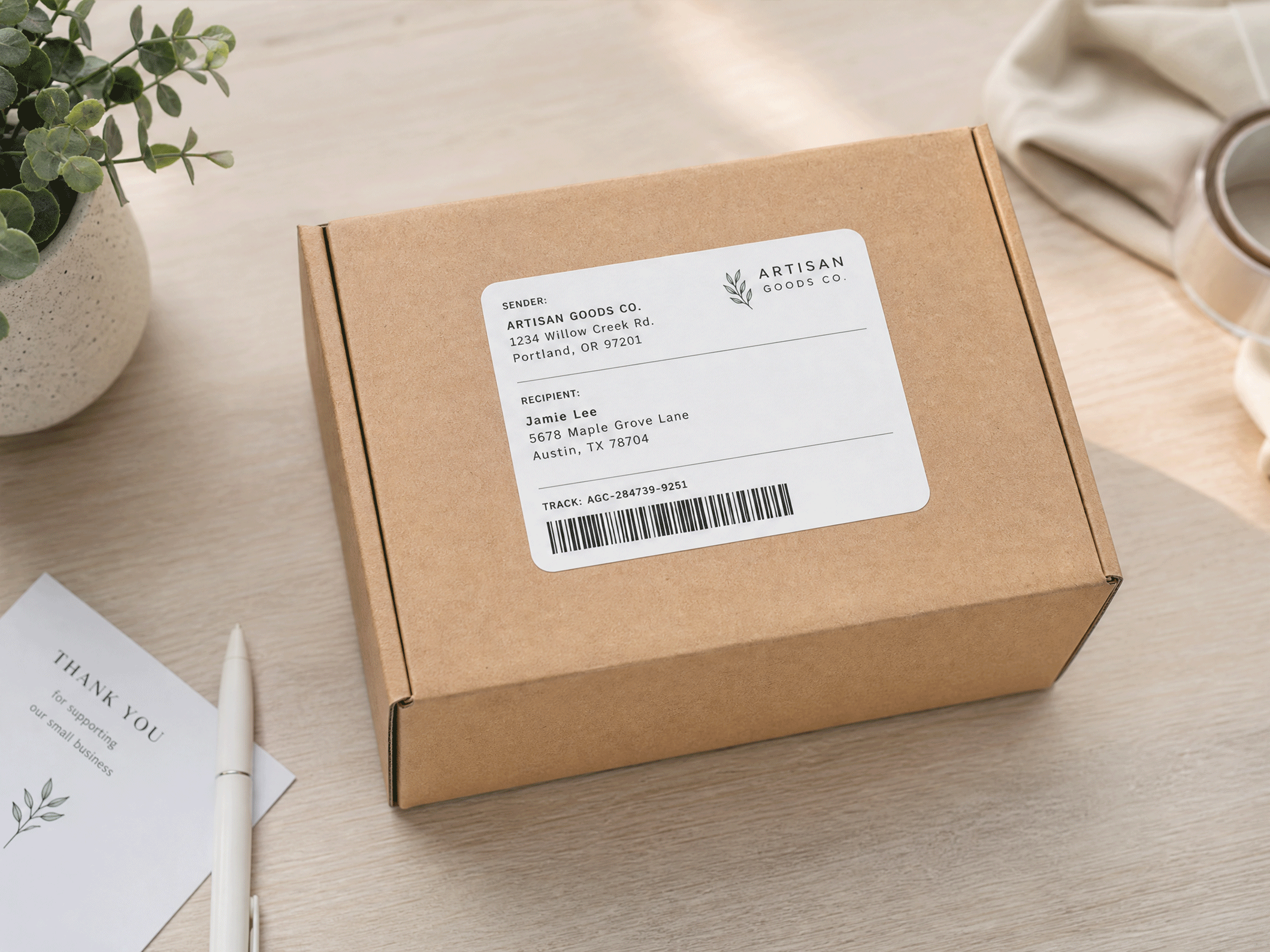 Mailing Labels  - View 4