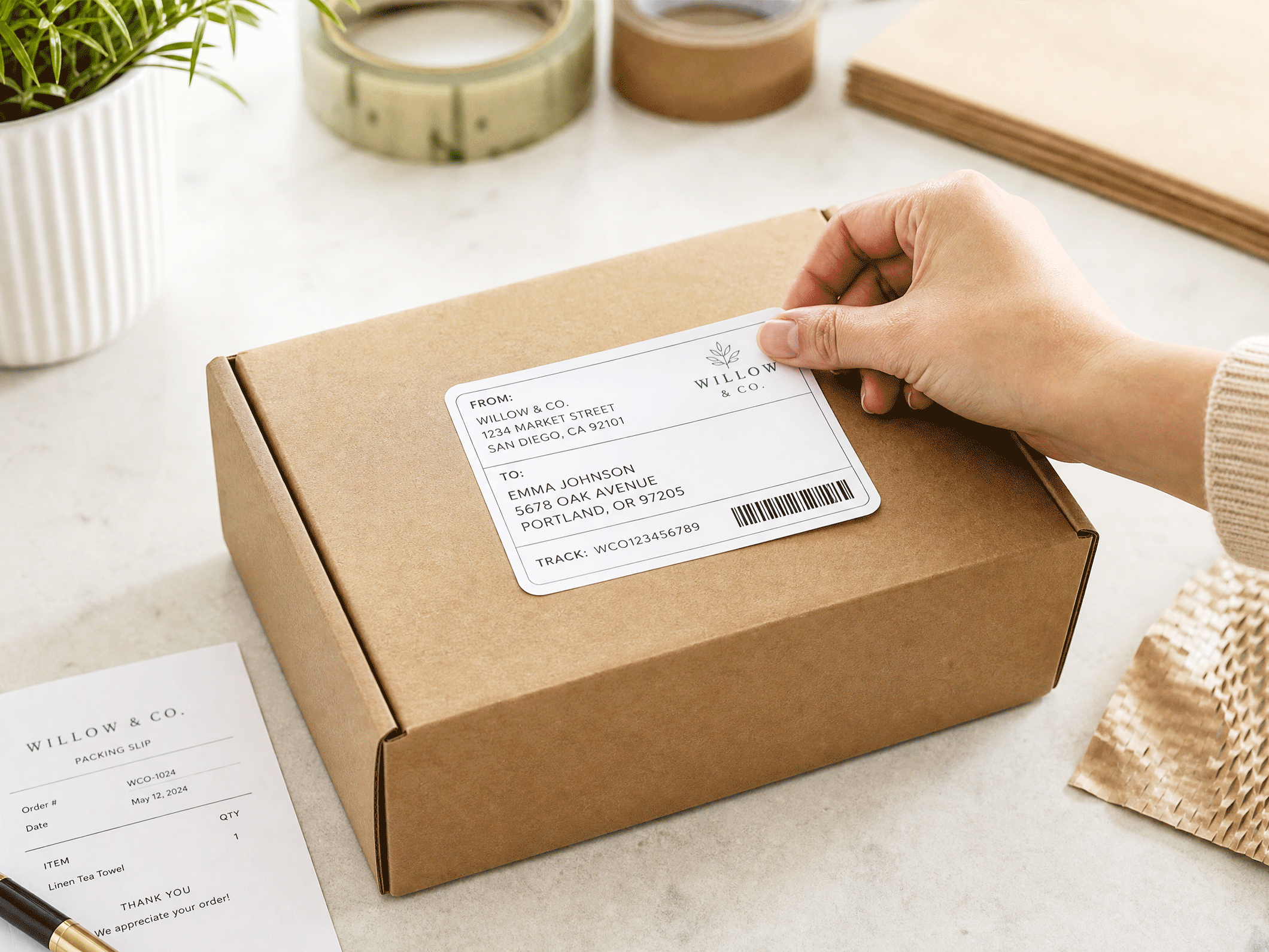 Mailing Labels  - View 1