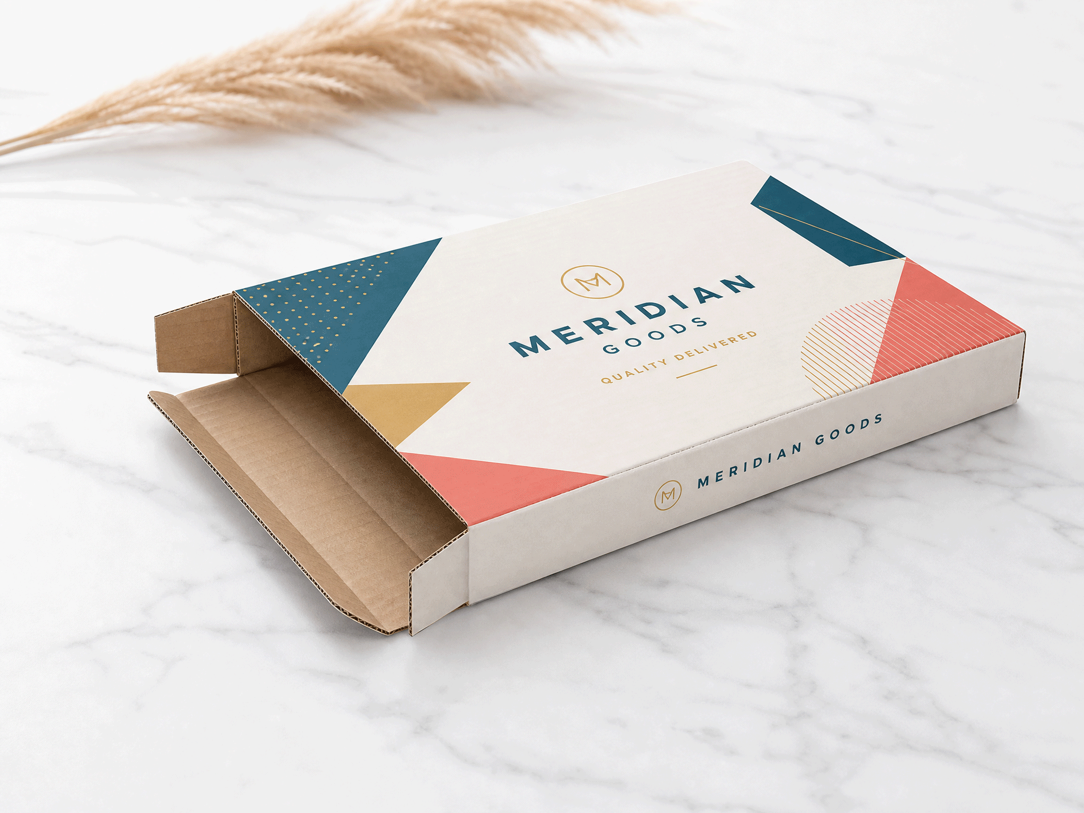 Flat Shipping Boxes - View 1
