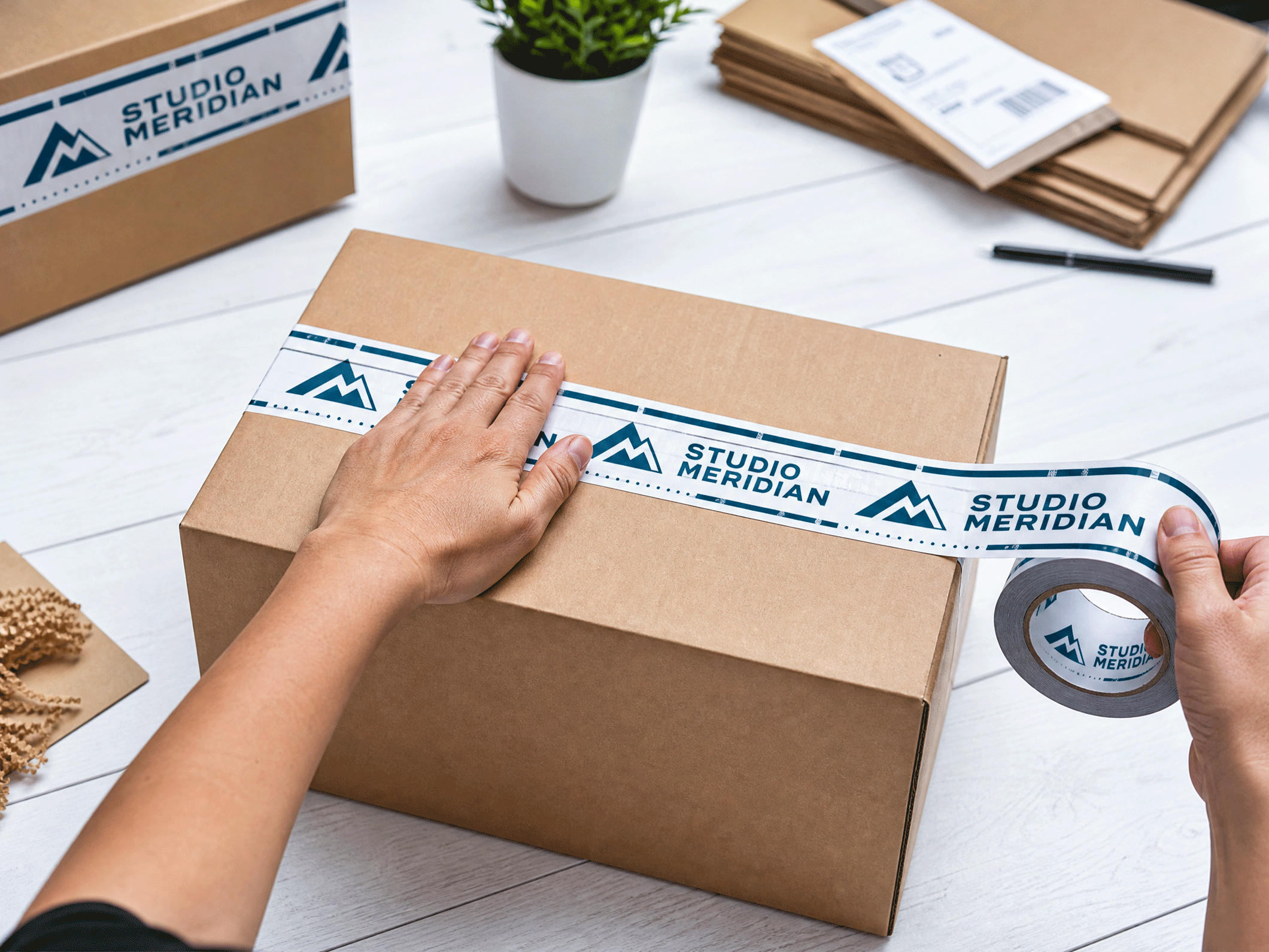 Custom Packaging Tape - View 2