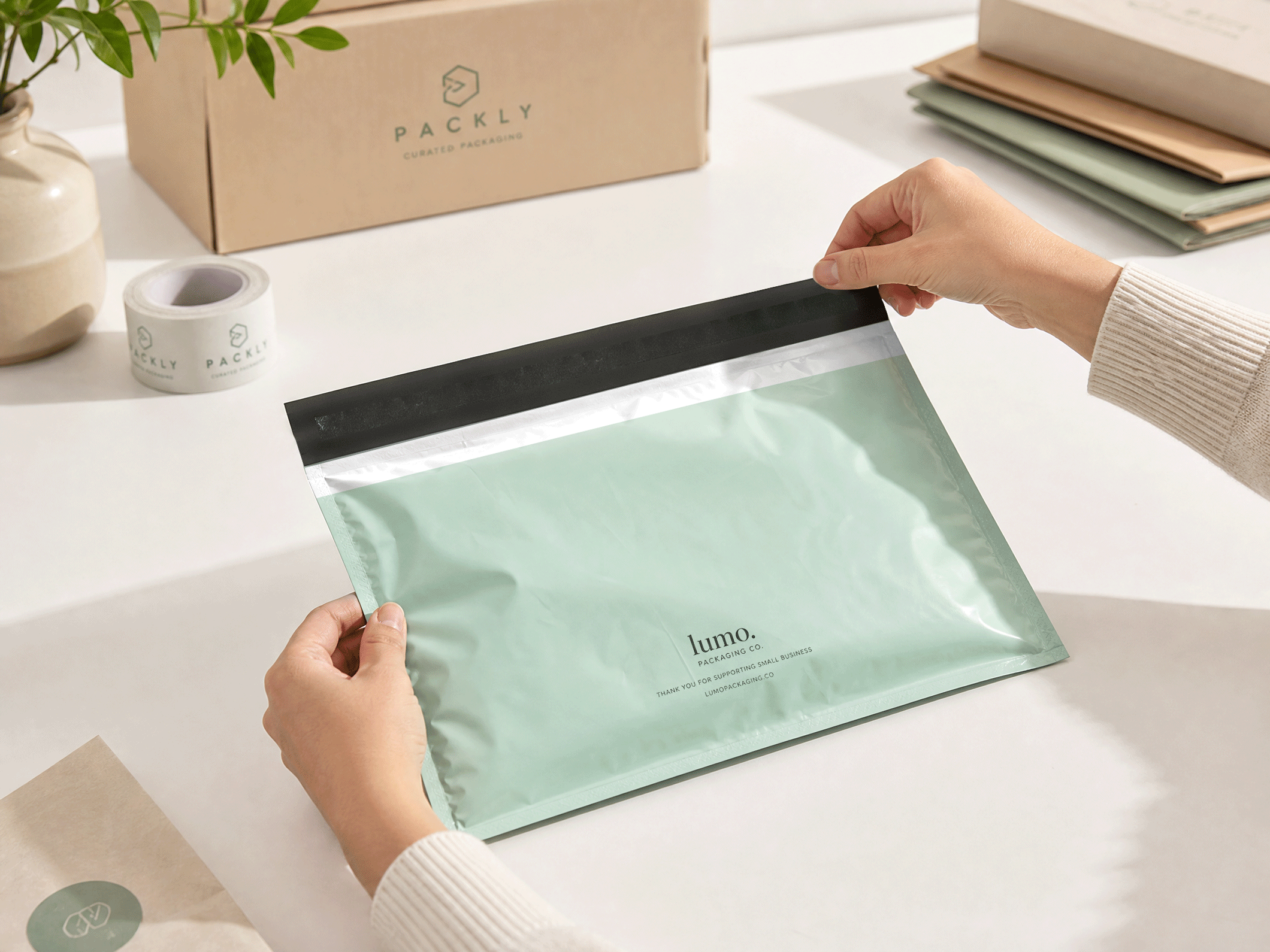 Custom Poly Mailers - View 3