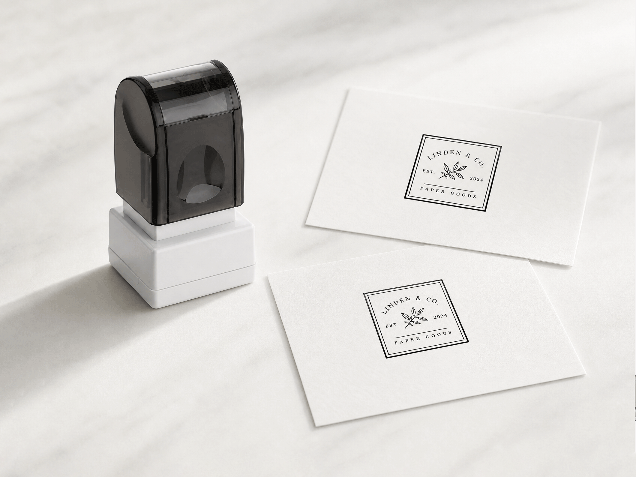 Square Pre-Inked Stamps - View 3