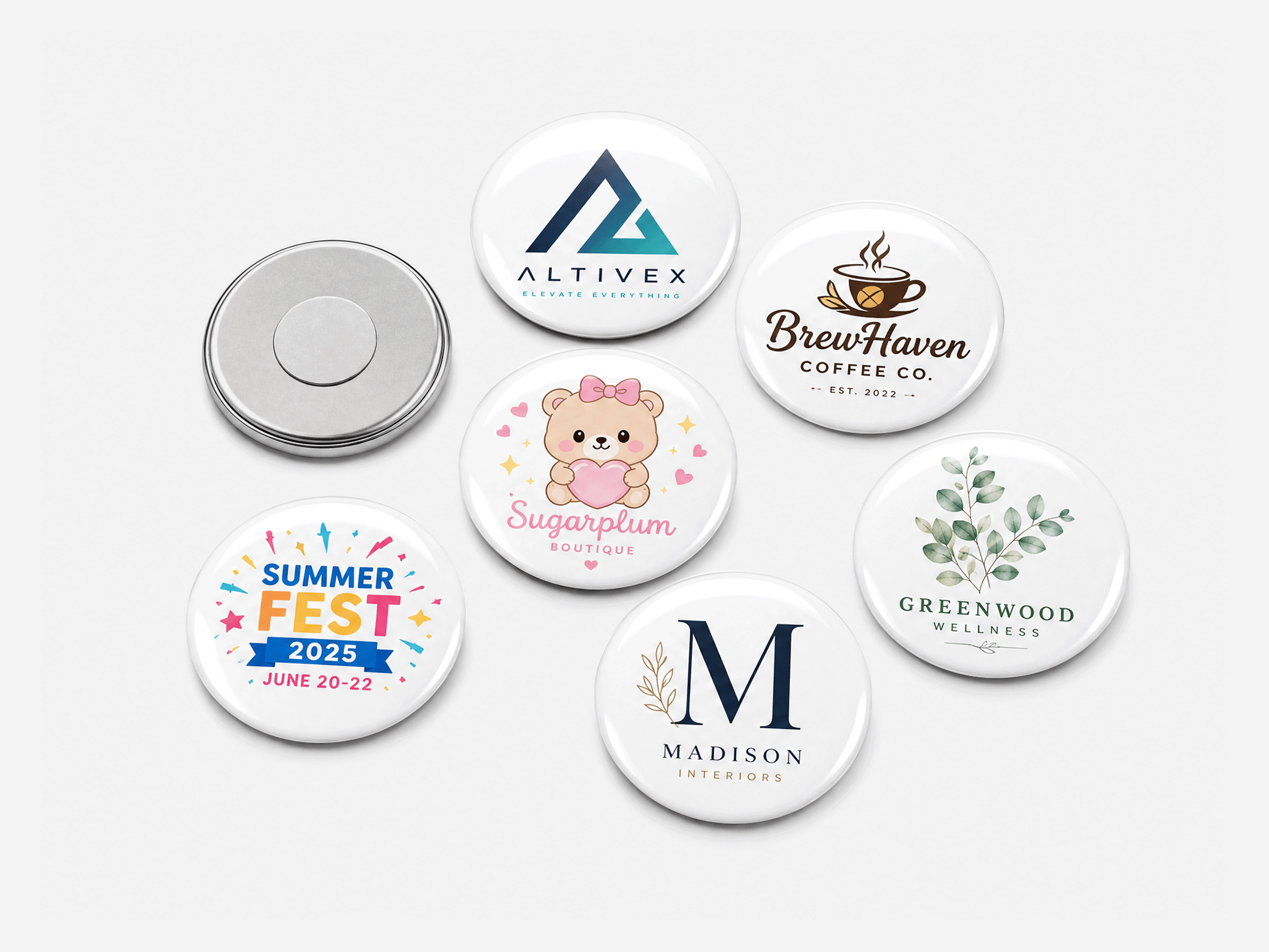 Magnetic Button - View 2