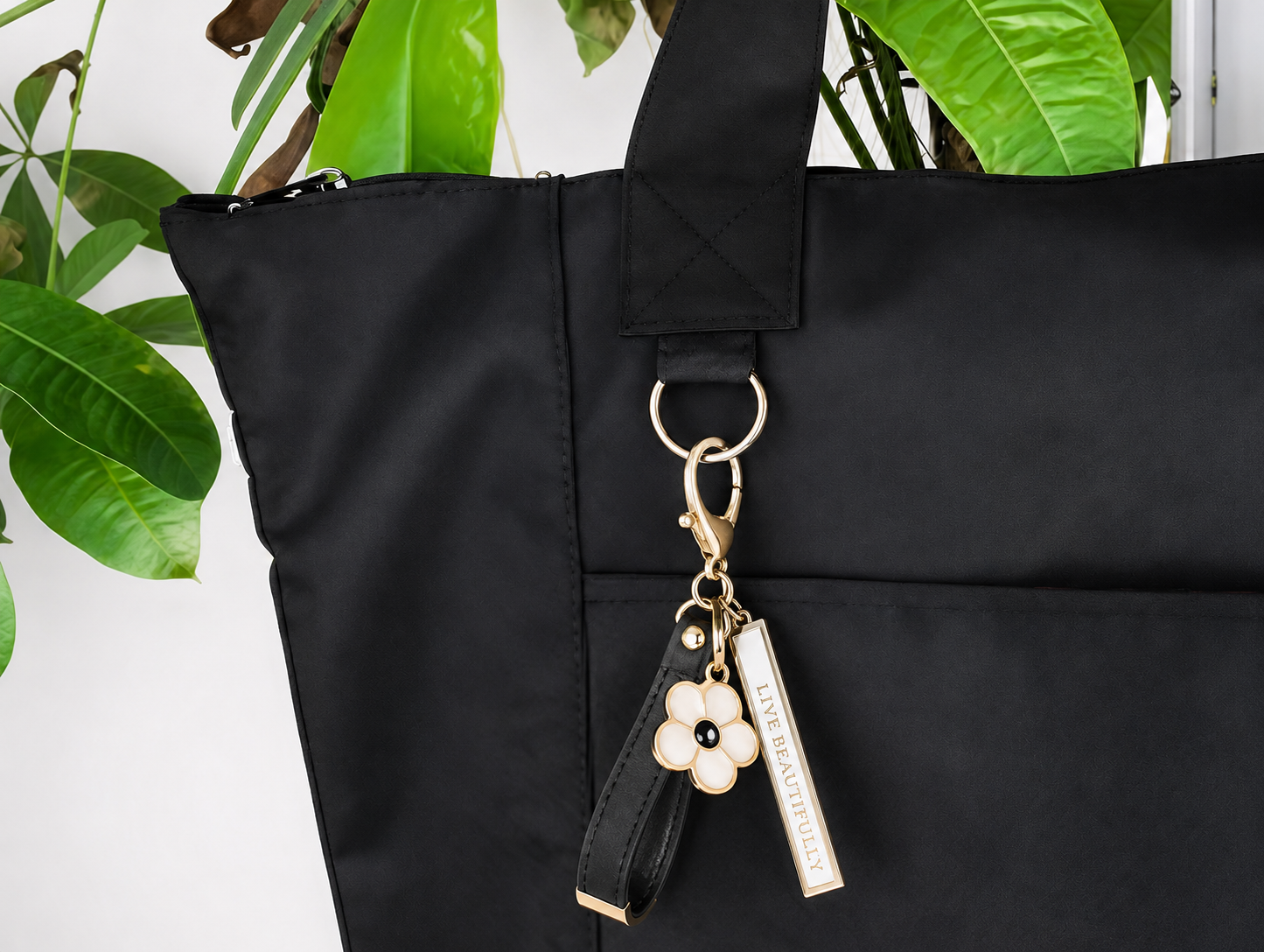 Polyester Tote Bag with Pockets - View 6