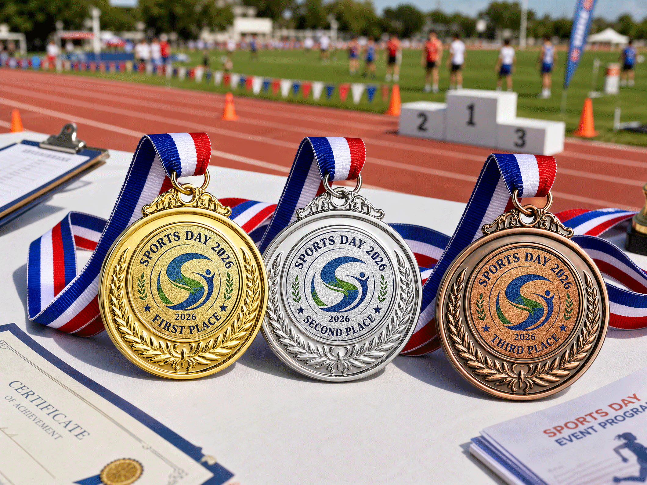 Classic Award Medals - View 2