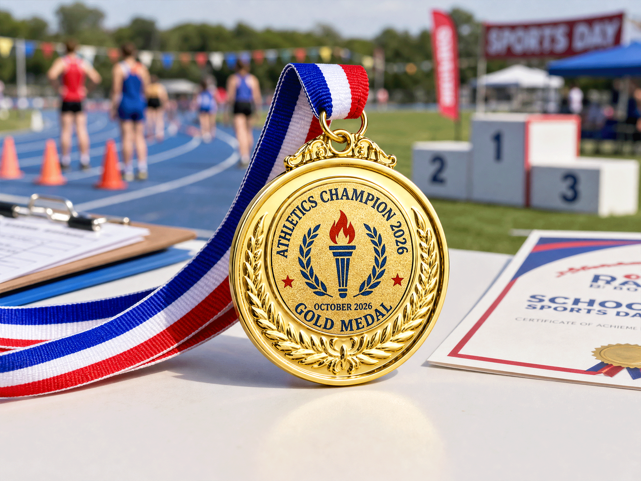 Classic Award Medals - View 1