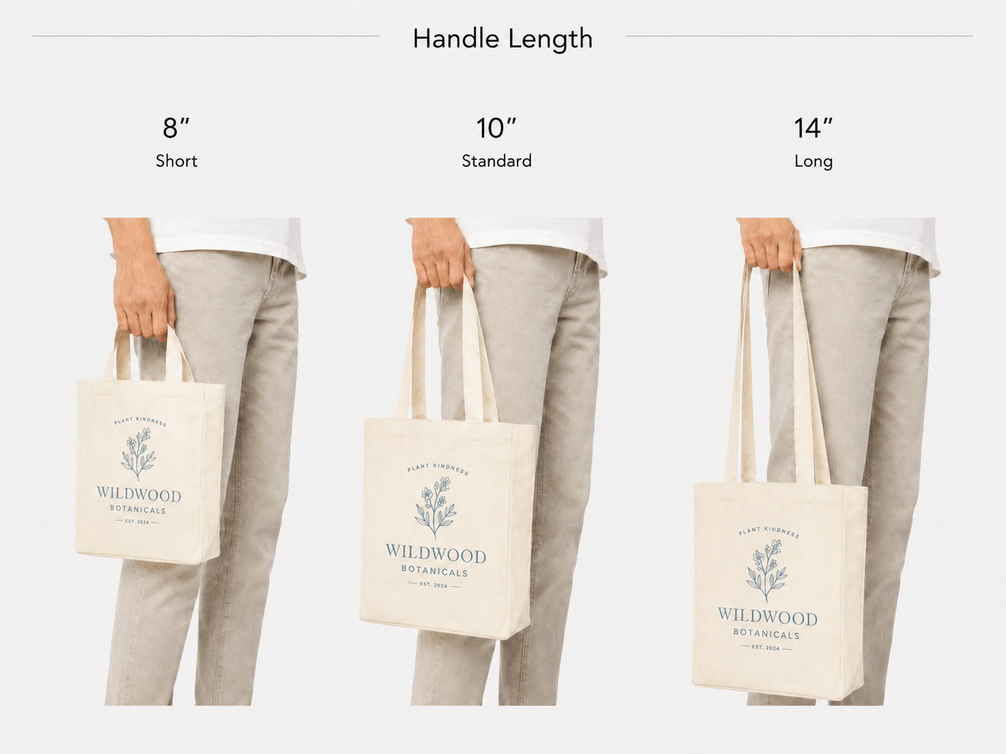 Fully Custom Canvas Tote Bags - View 5
