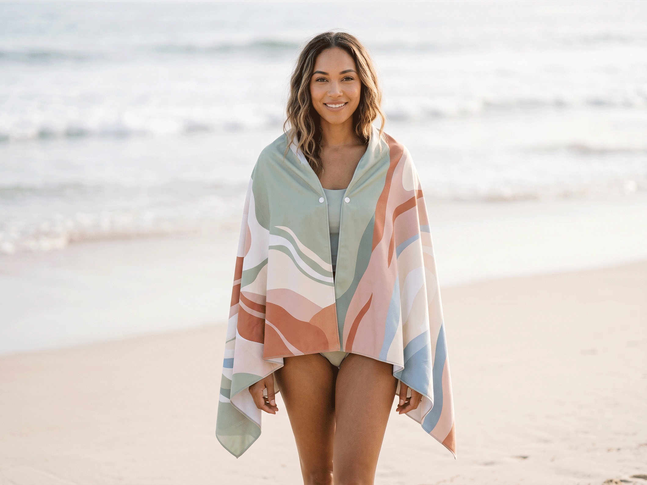 Personalized Beach Towels - View 3