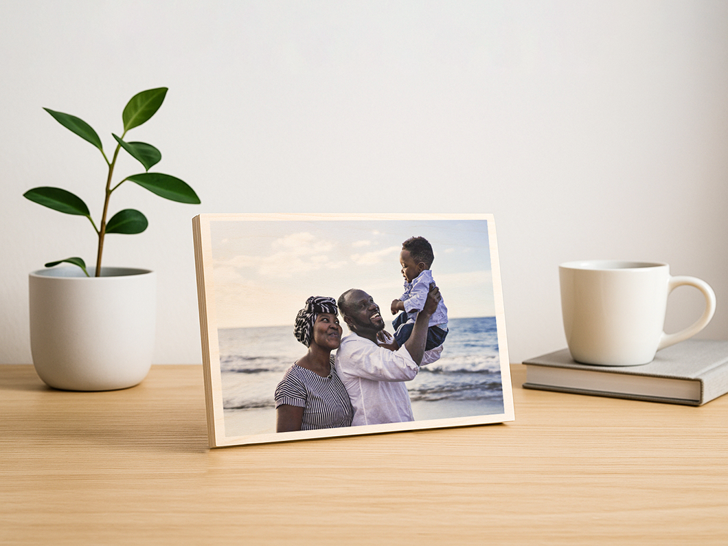 Tabletop Wood Prints - View 1