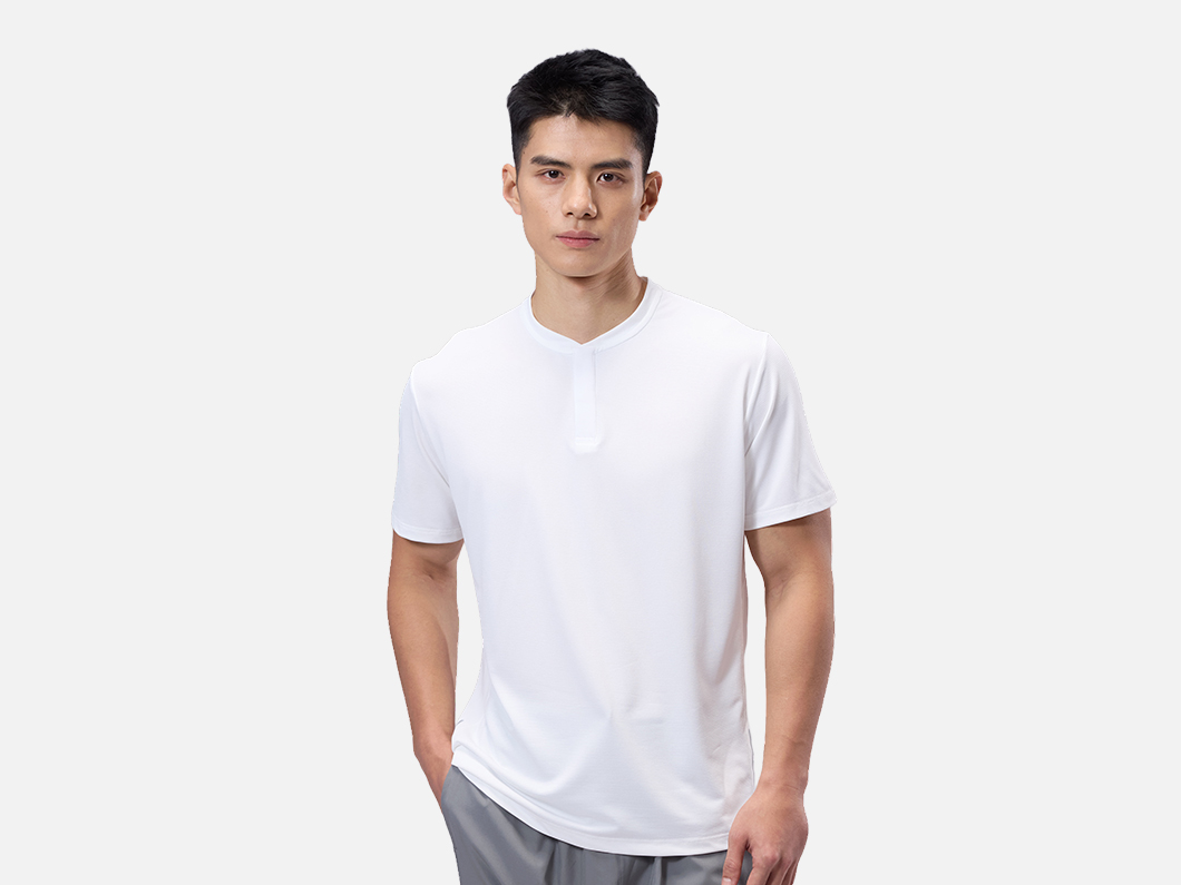 Active Henley T-Shirt - View 1