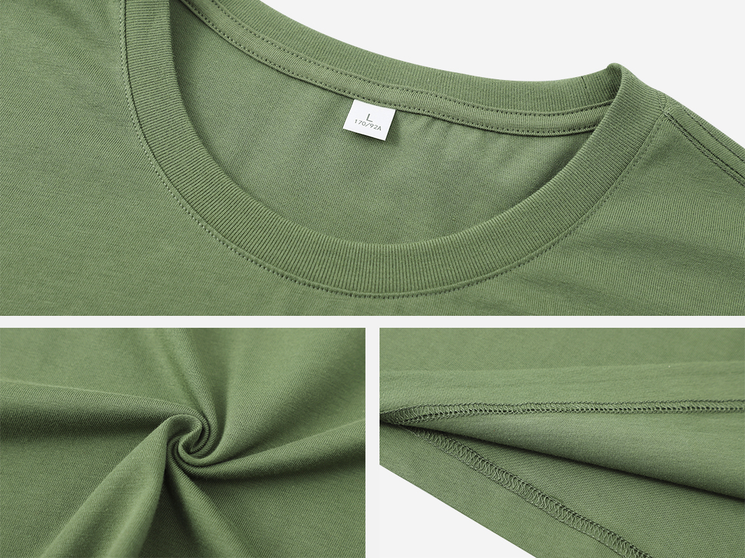Vibrant Color Cotton T-Shirt - View 3