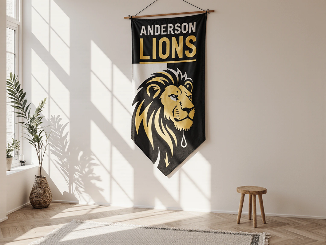 Custom Pennant Banners - View 2
