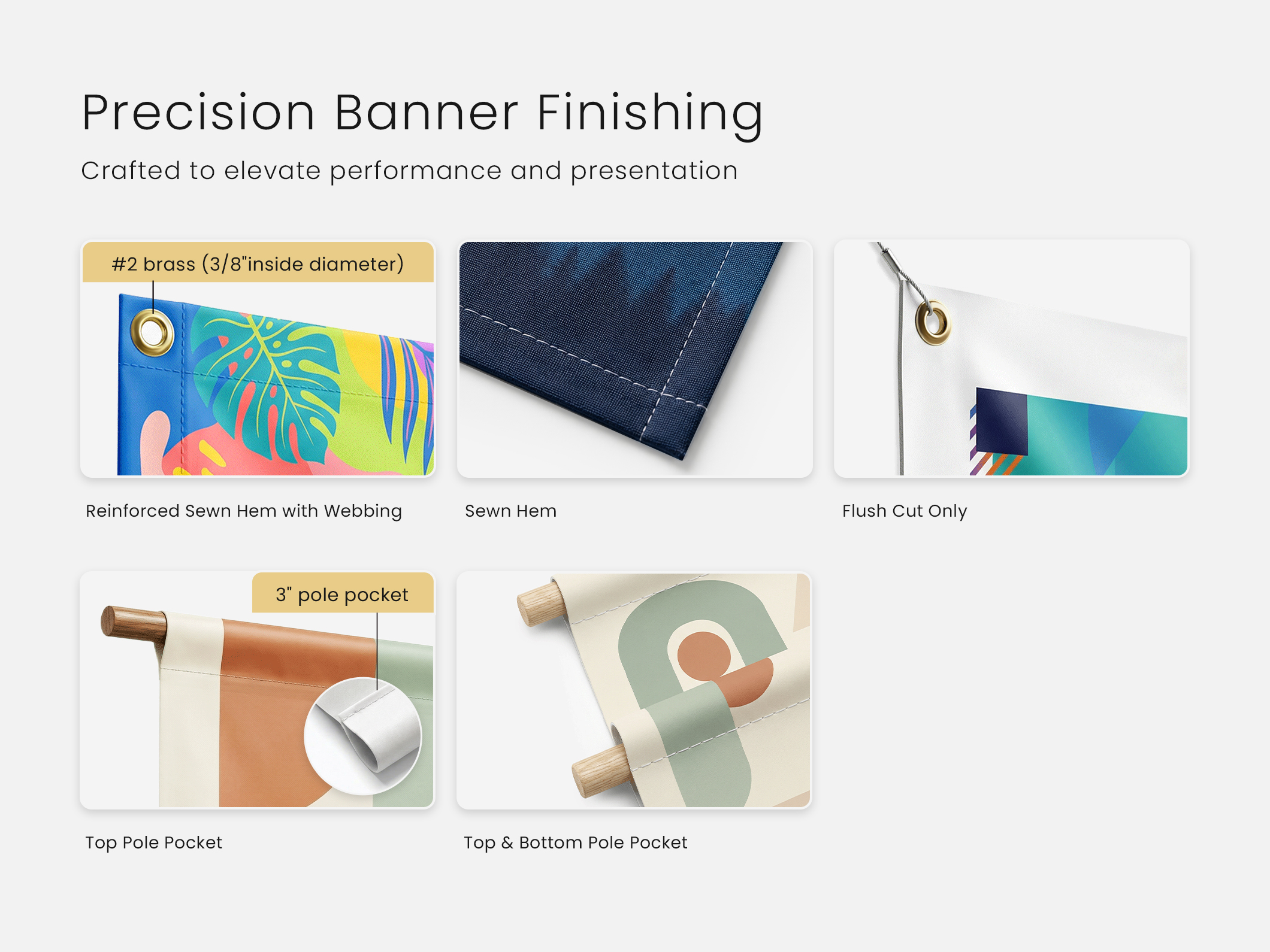 Fabric Mesh Banners - View 3