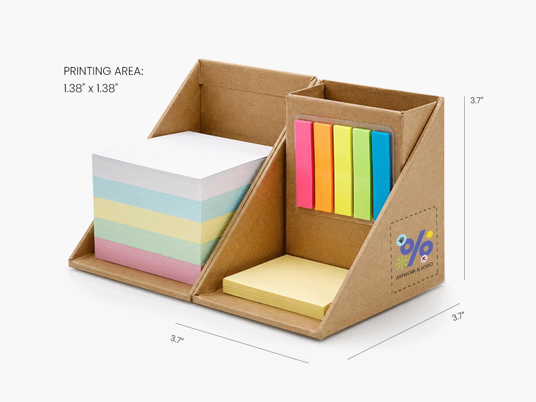 Desk Memo Organizer - View 3
