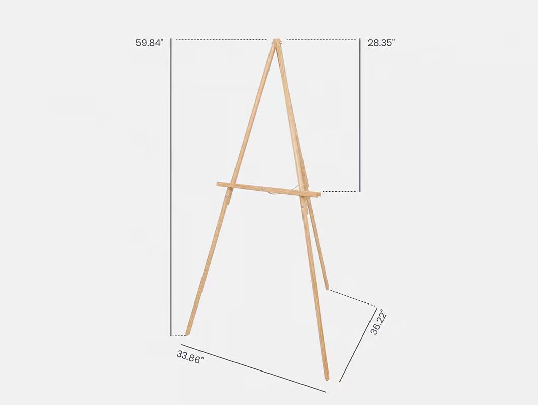 Wooden Easel (Wood) - View 2