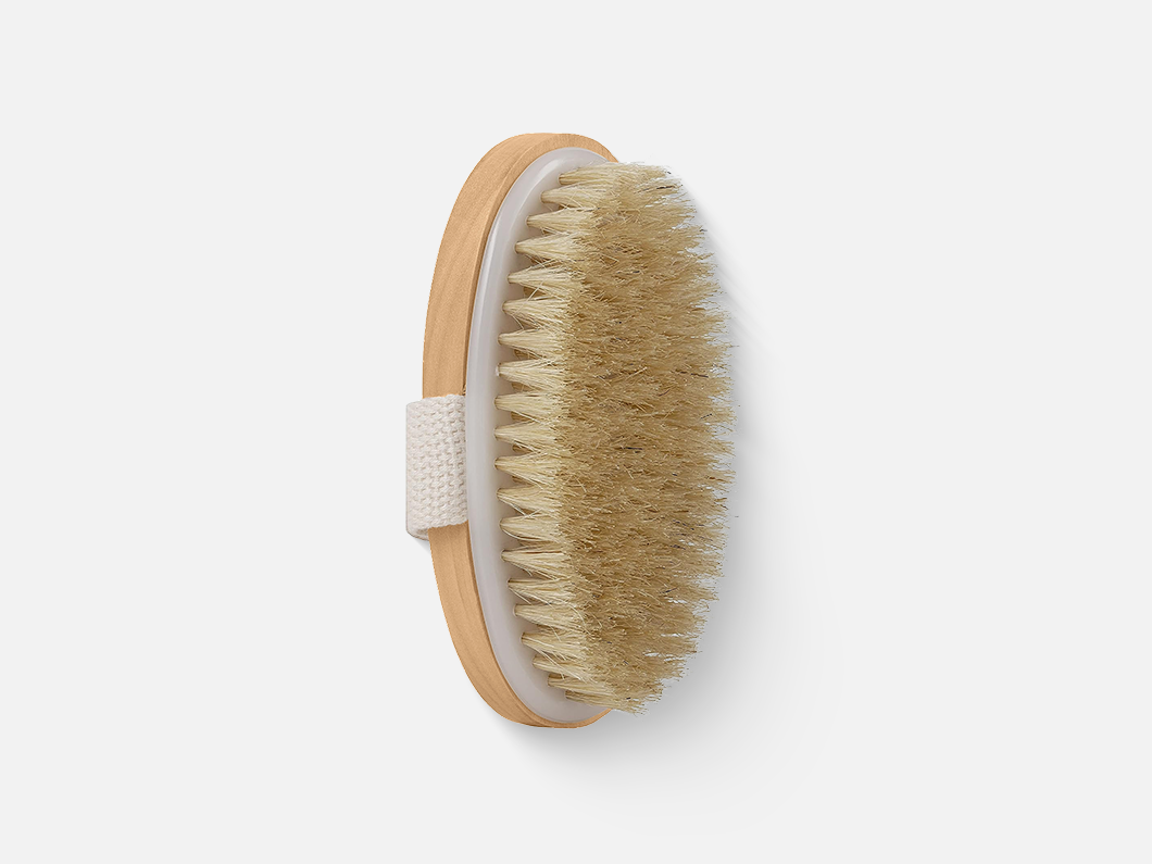 Natural Bristle Body Brush - View 3